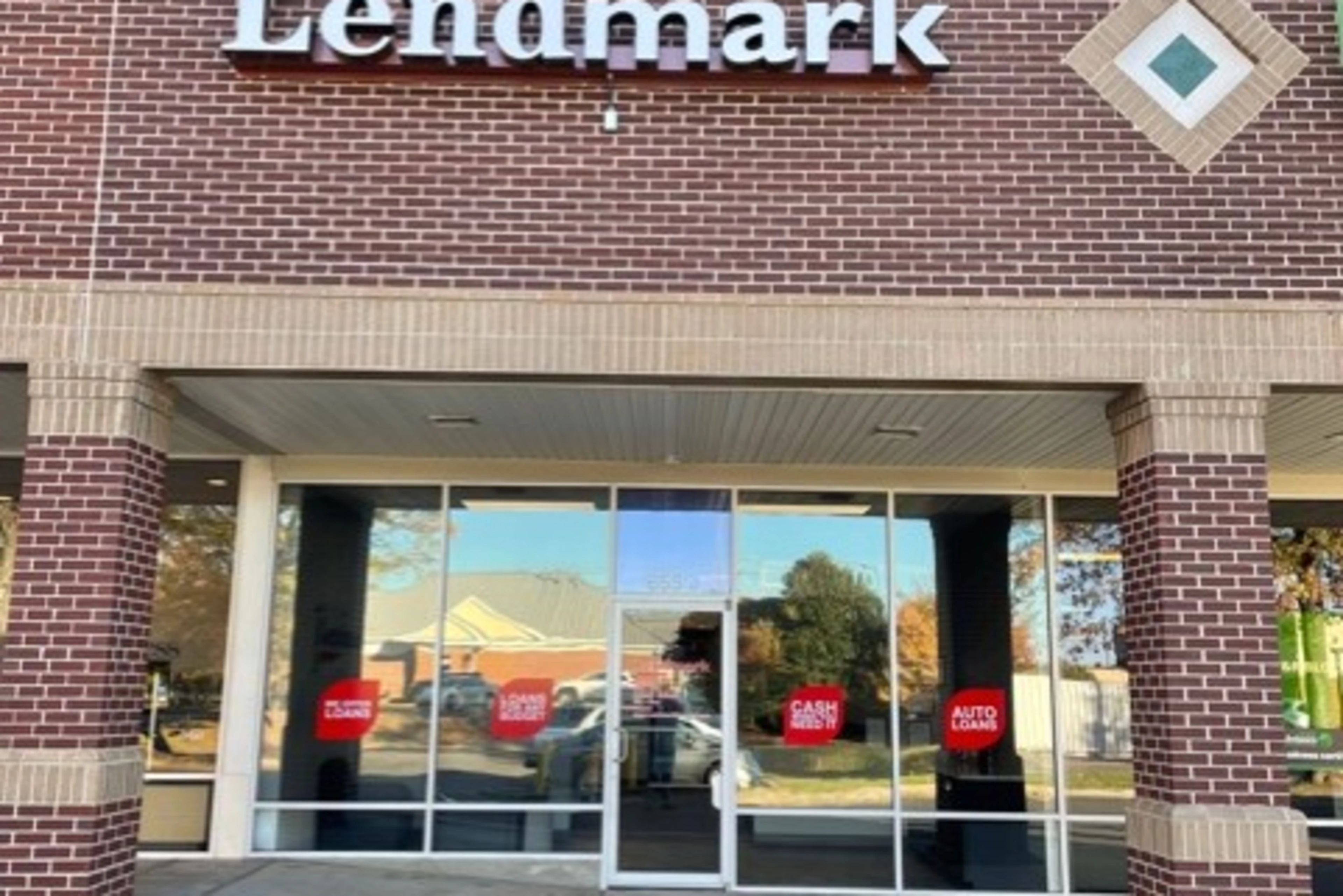 Exterior view of the branch location.
