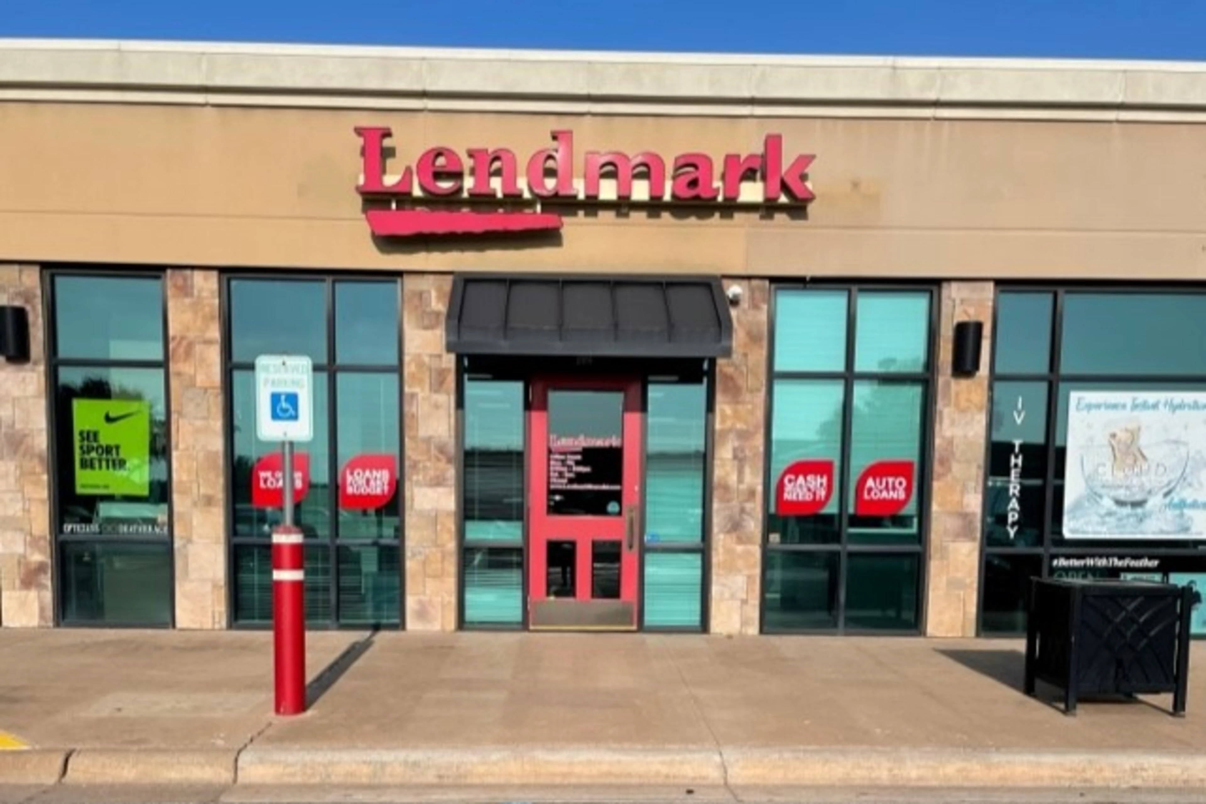 Exterior view of the branch location.