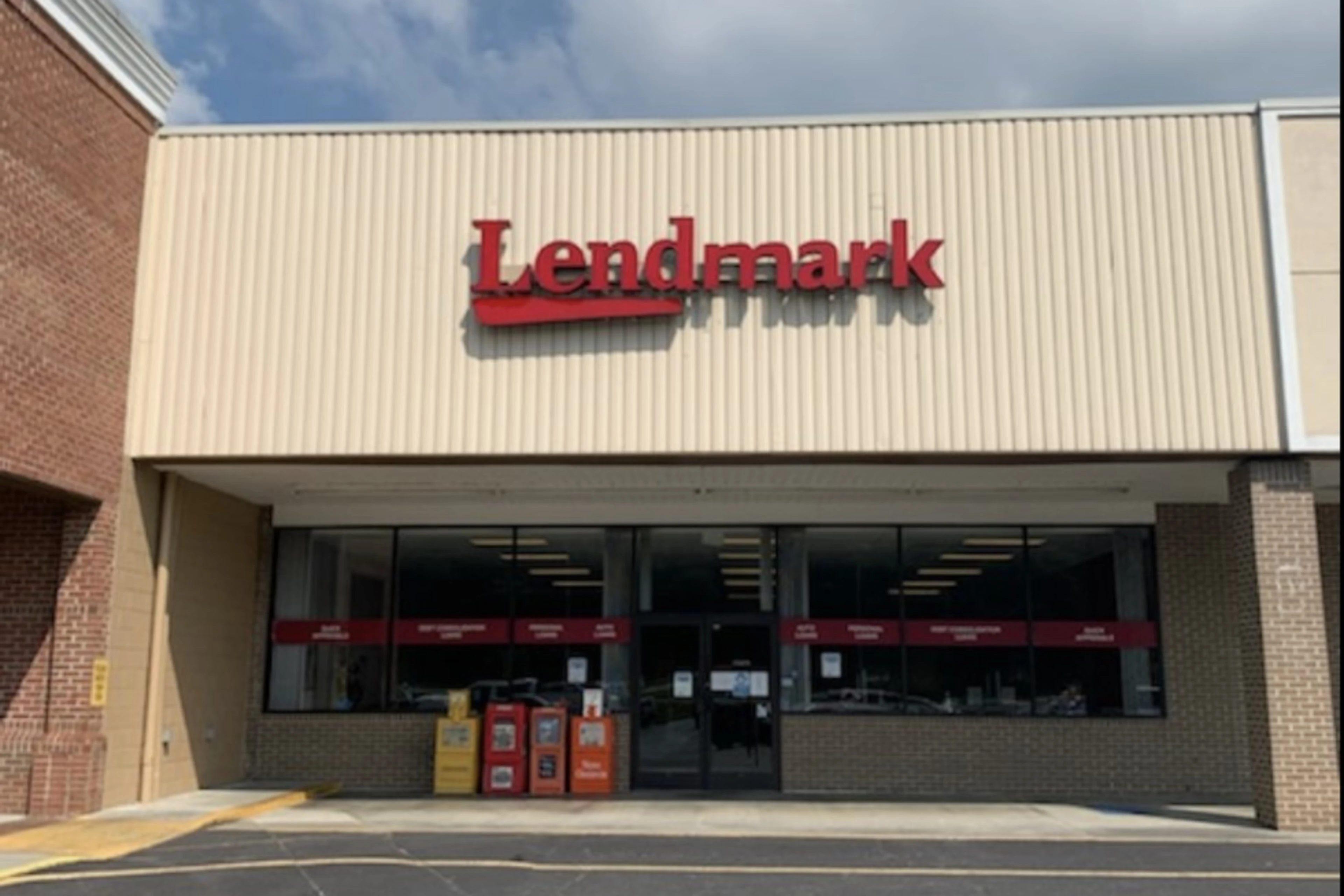Exterior view of the branch location.
