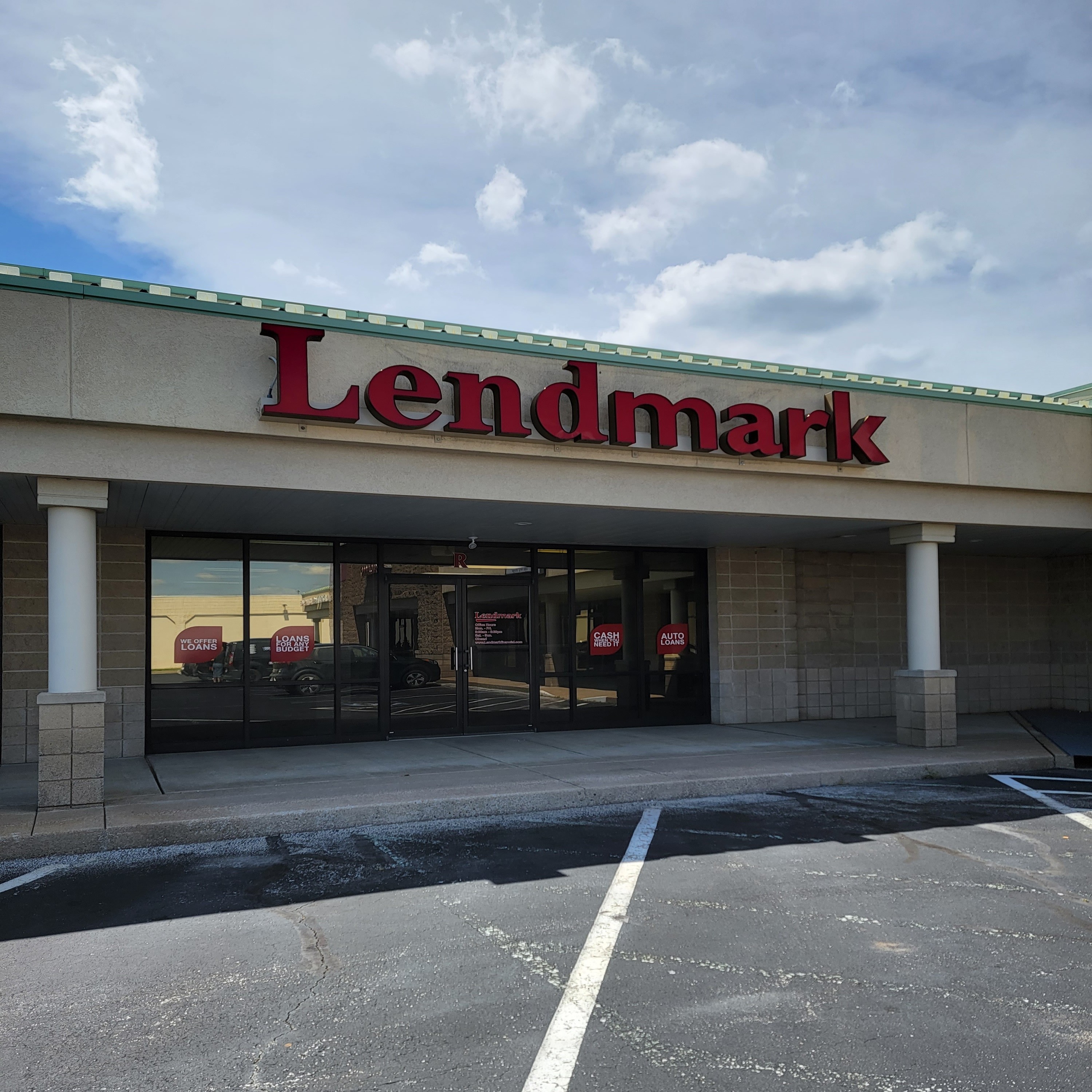 Exterior view of the branch location.
