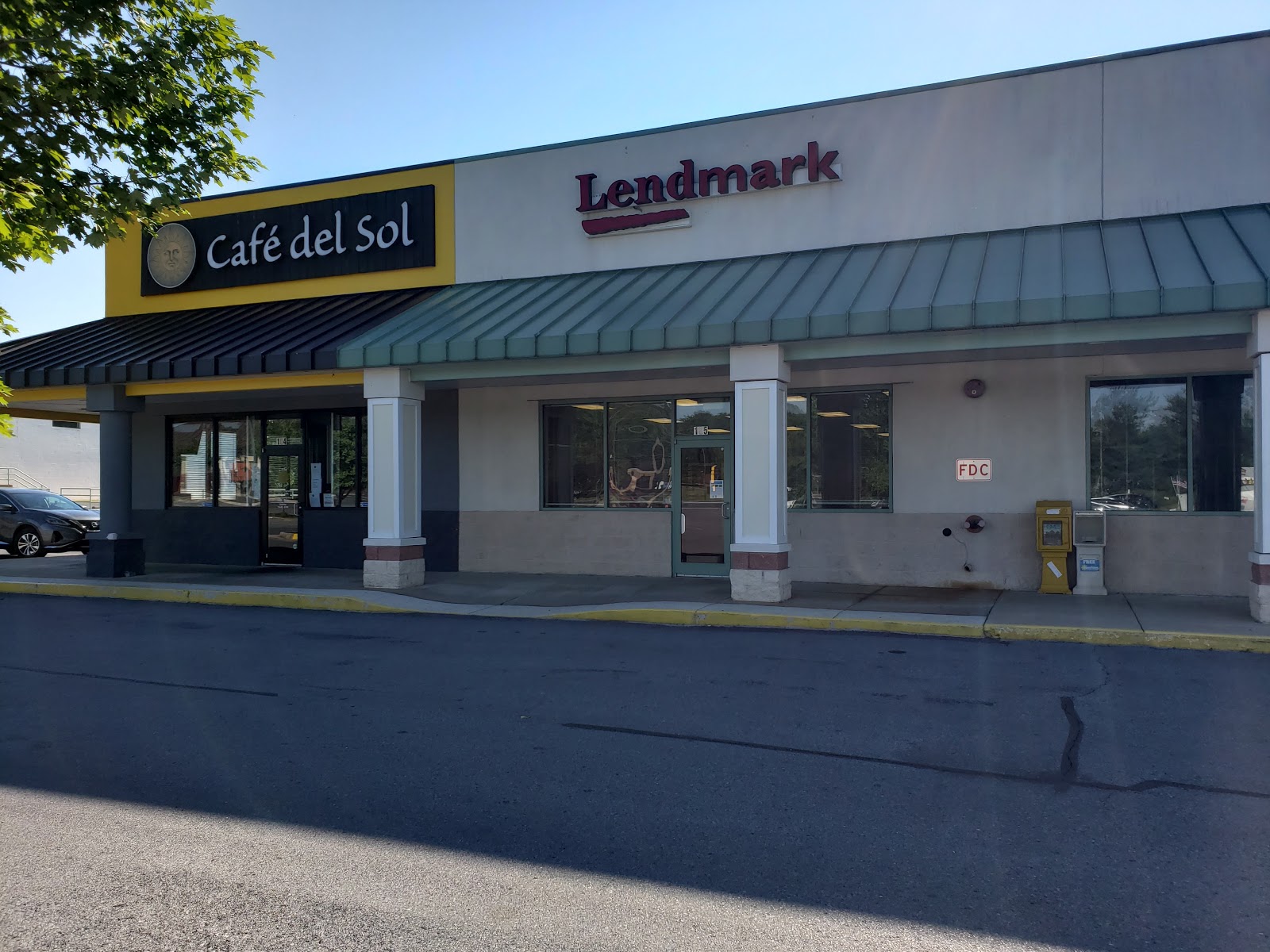 Exterior view of the branch location.