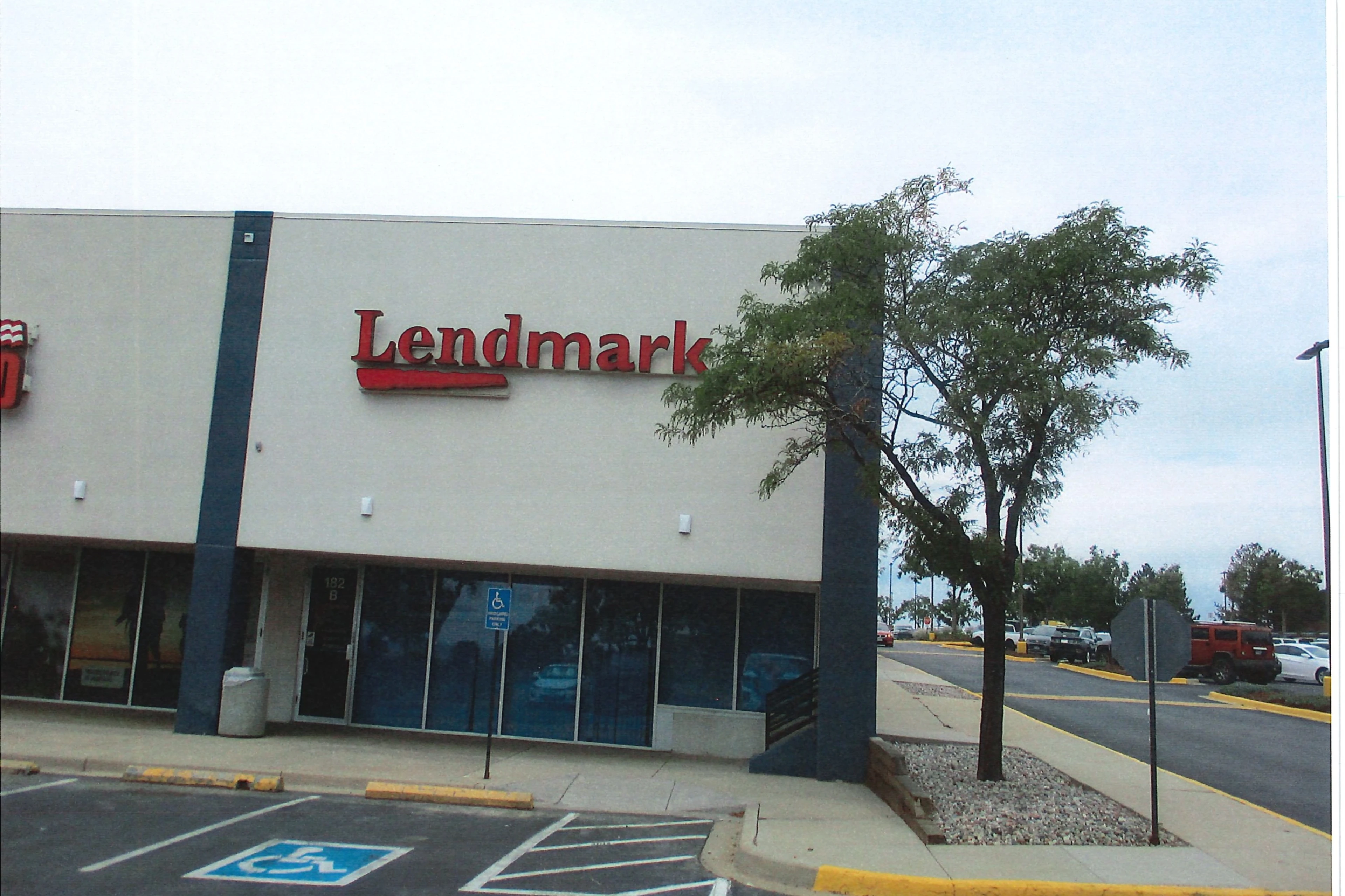 Exterior view of the branch location.
