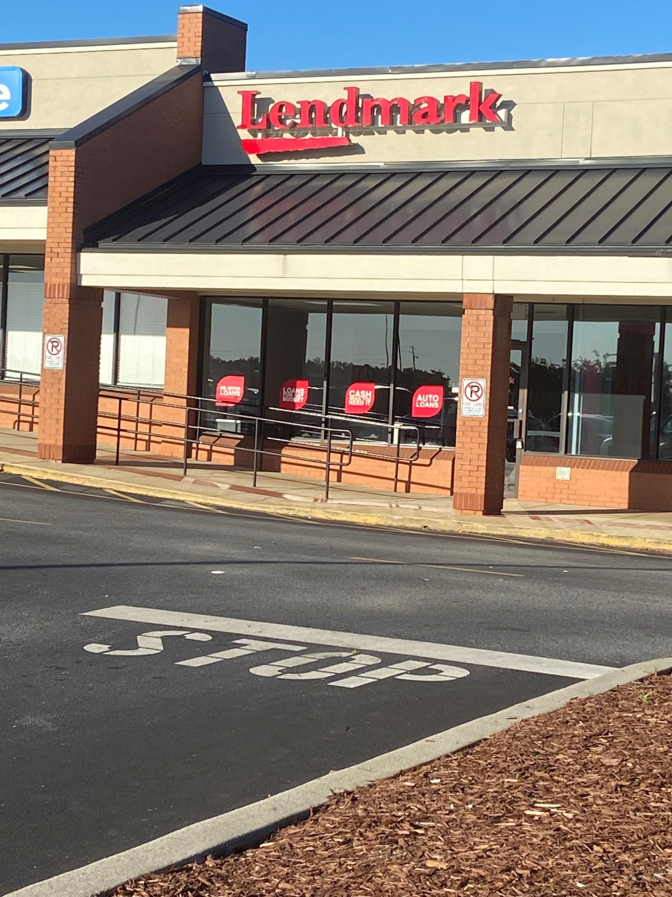 Exterior view of the branch location.