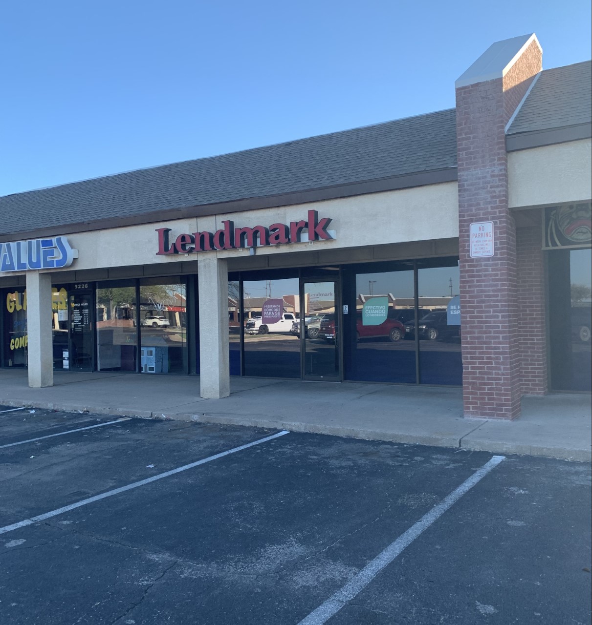 Exterior view of the branch location.