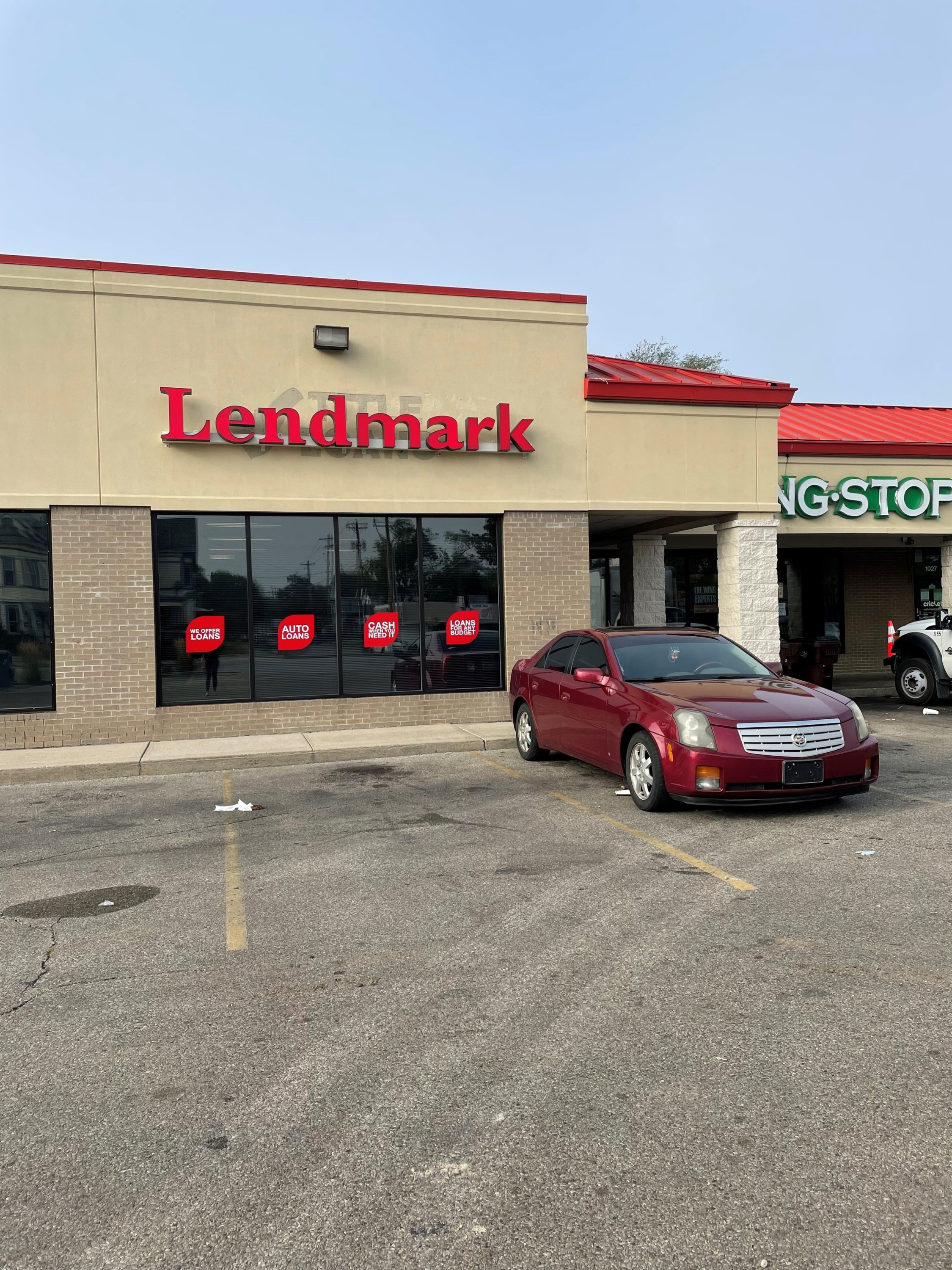 Exterior view of the branch location.