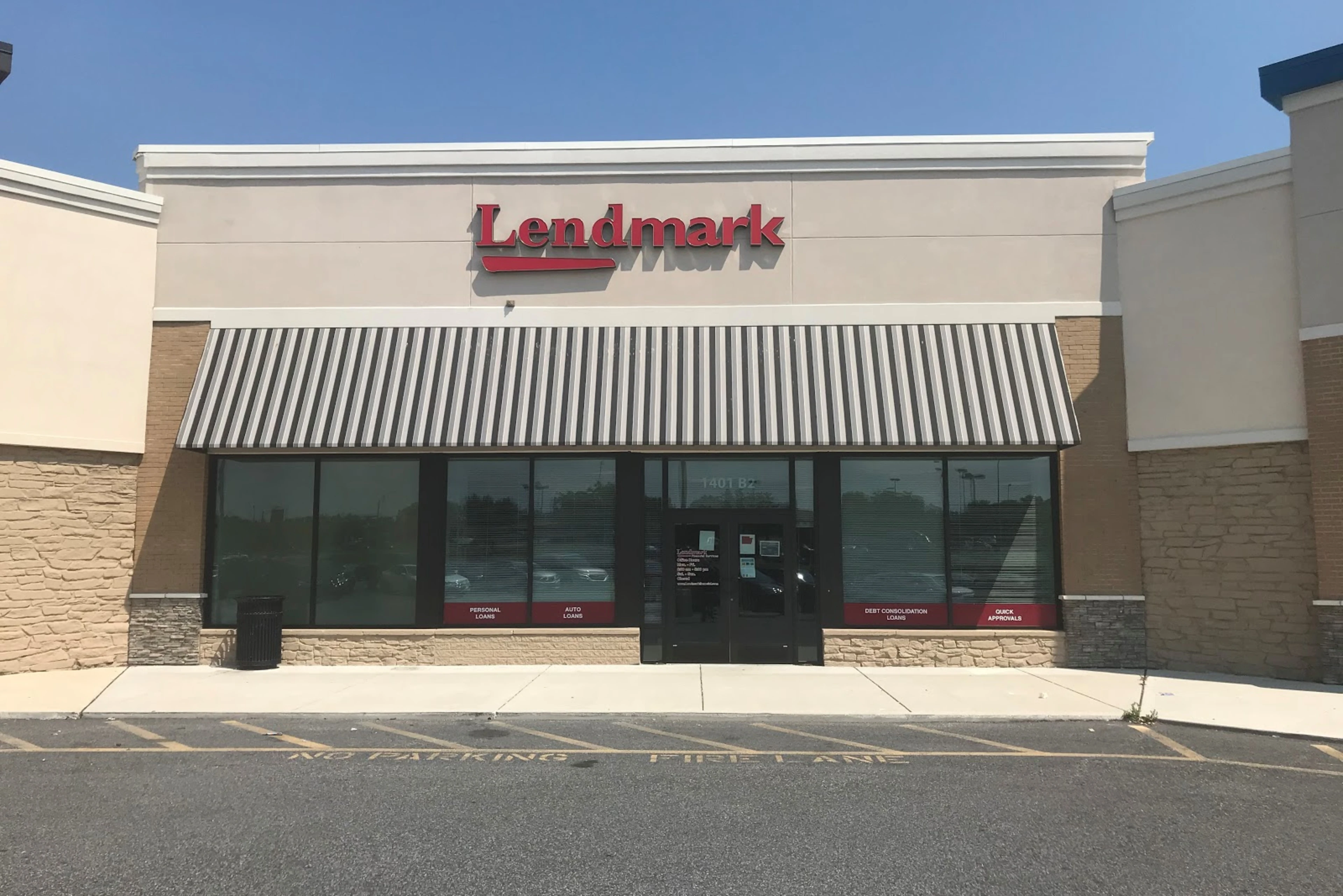 Exterior view of the branch location.