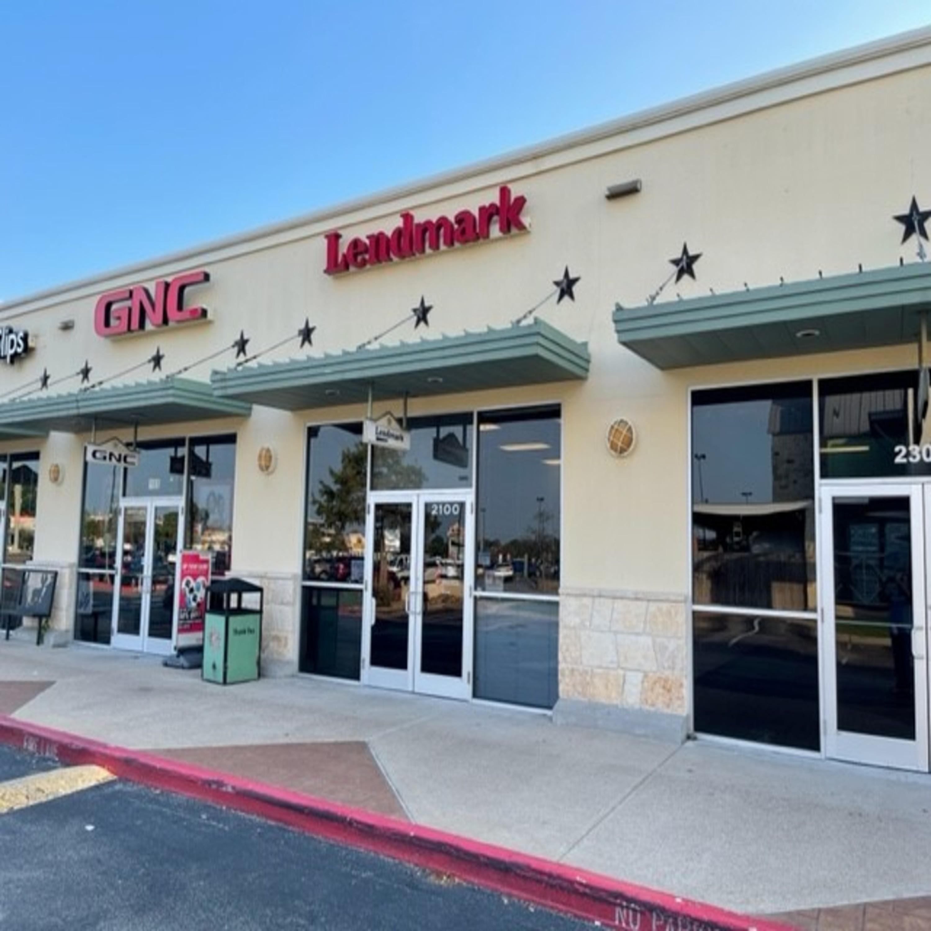 Exterior view of the branch location.