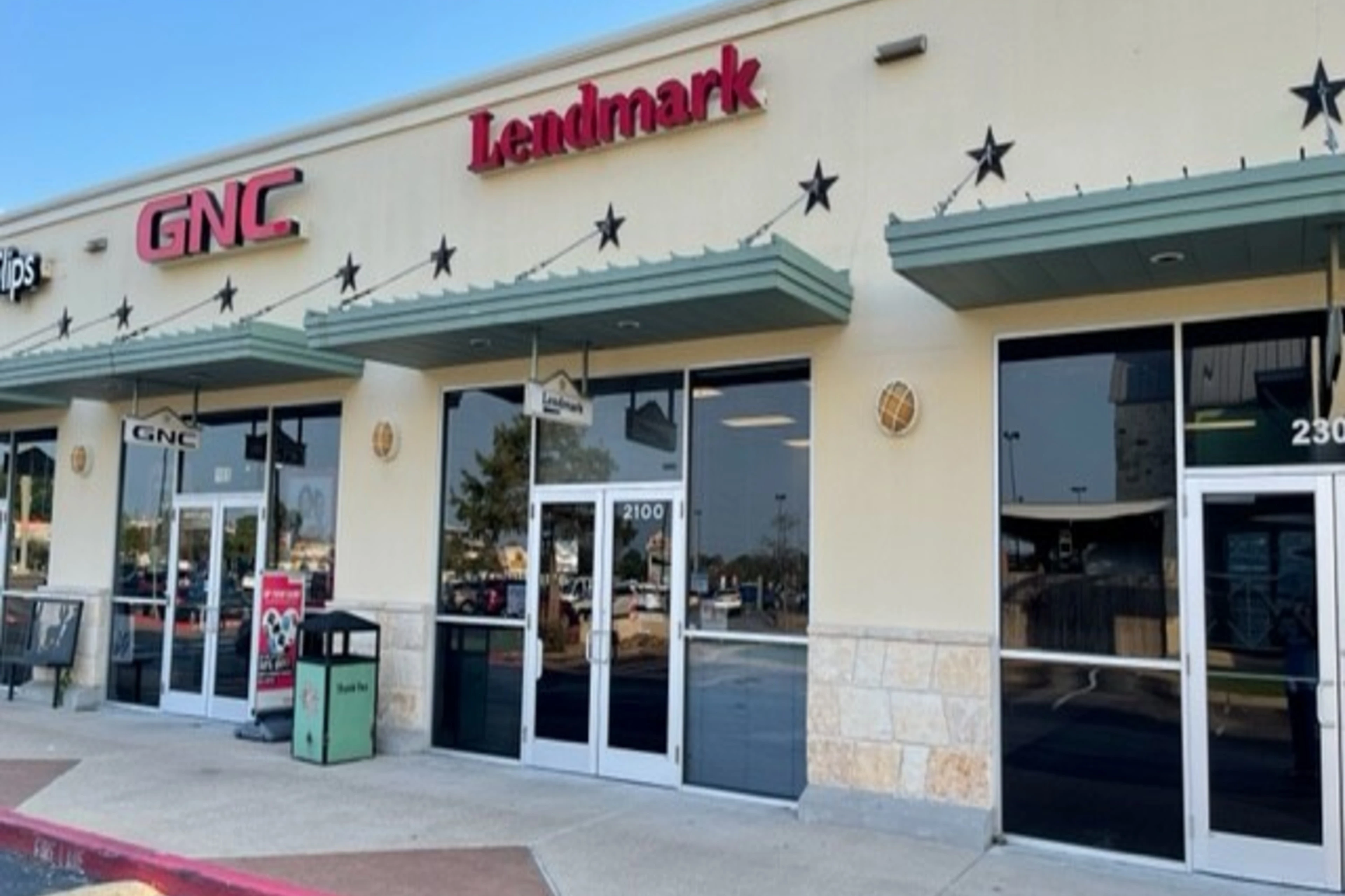 Exterior view of the branch location.
