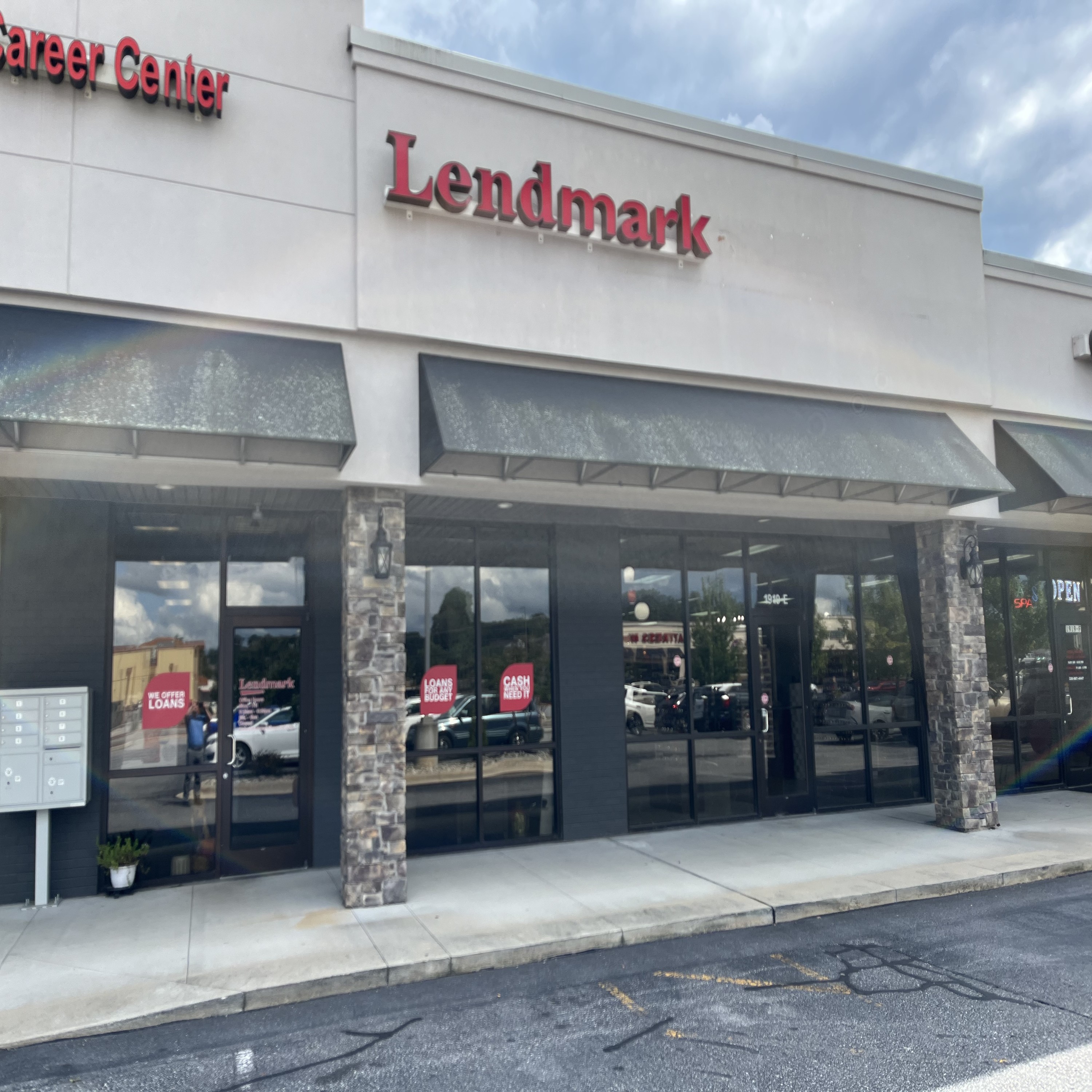 Exterior view of the branch location.