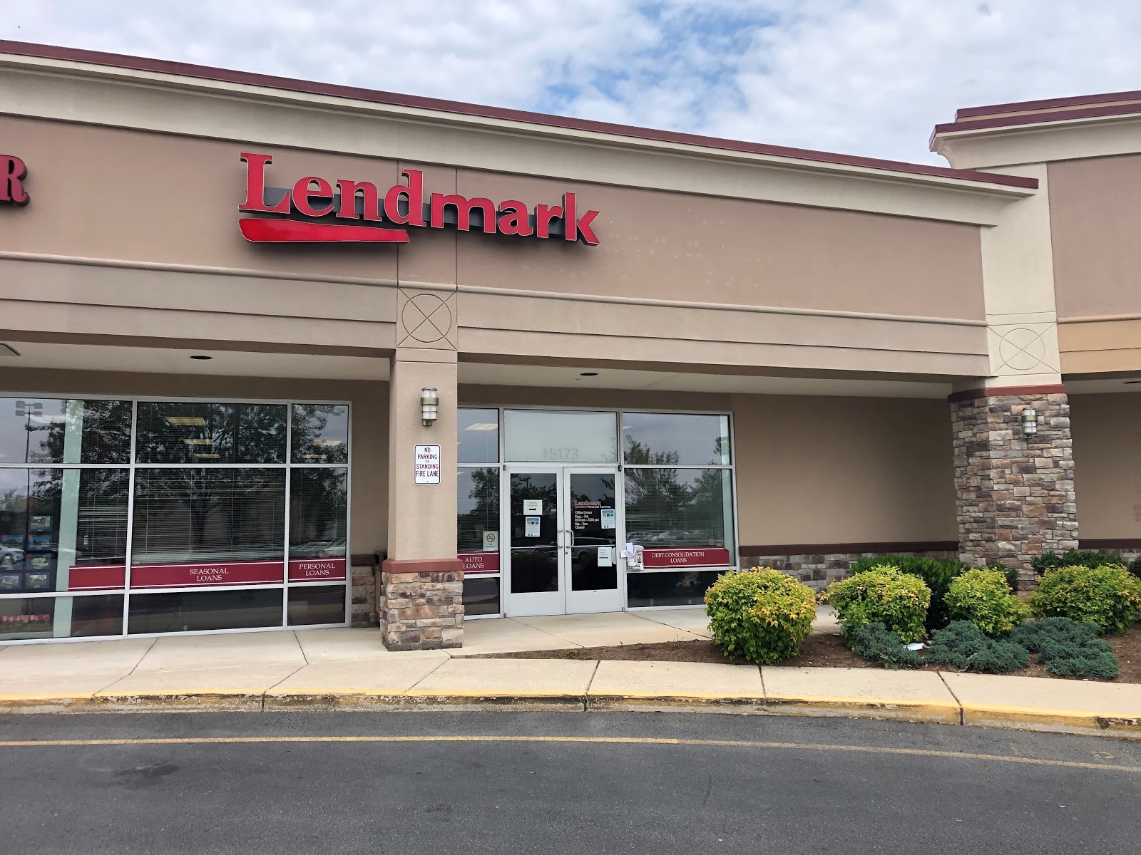 Exterior view of the branch location.
