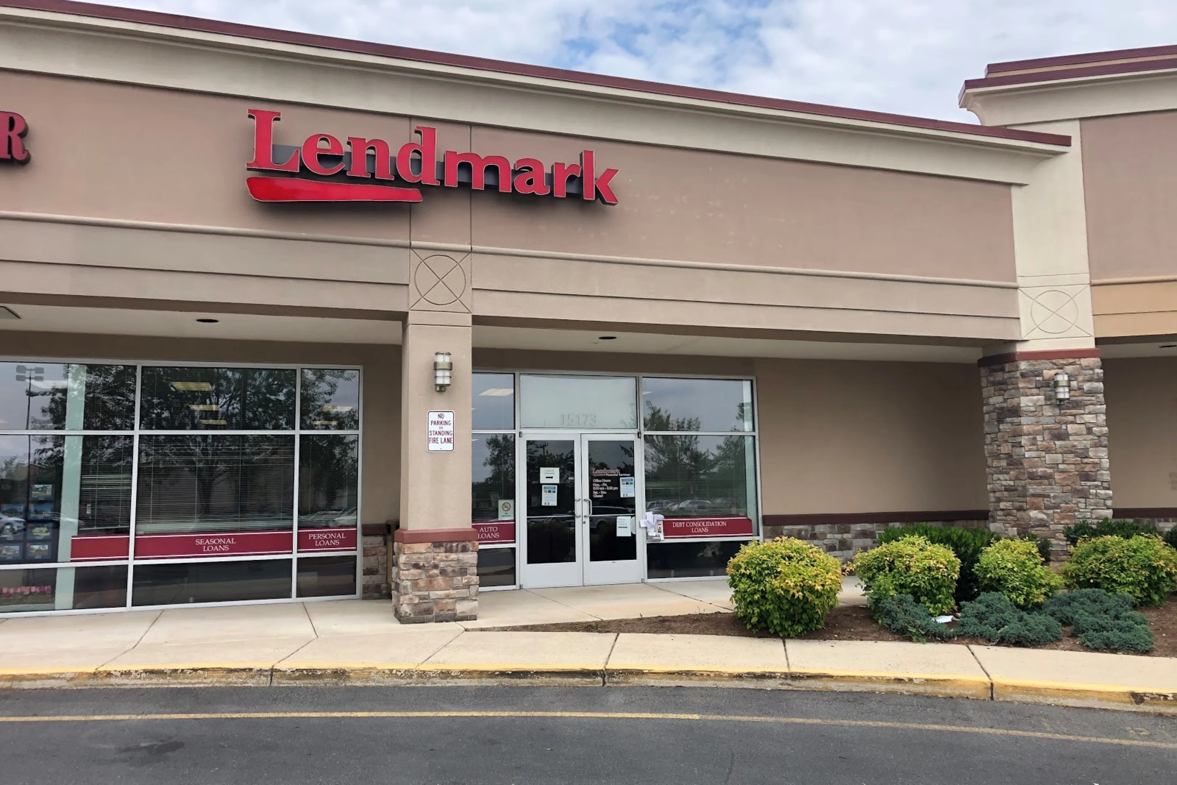 Exterior view of the branch location.
