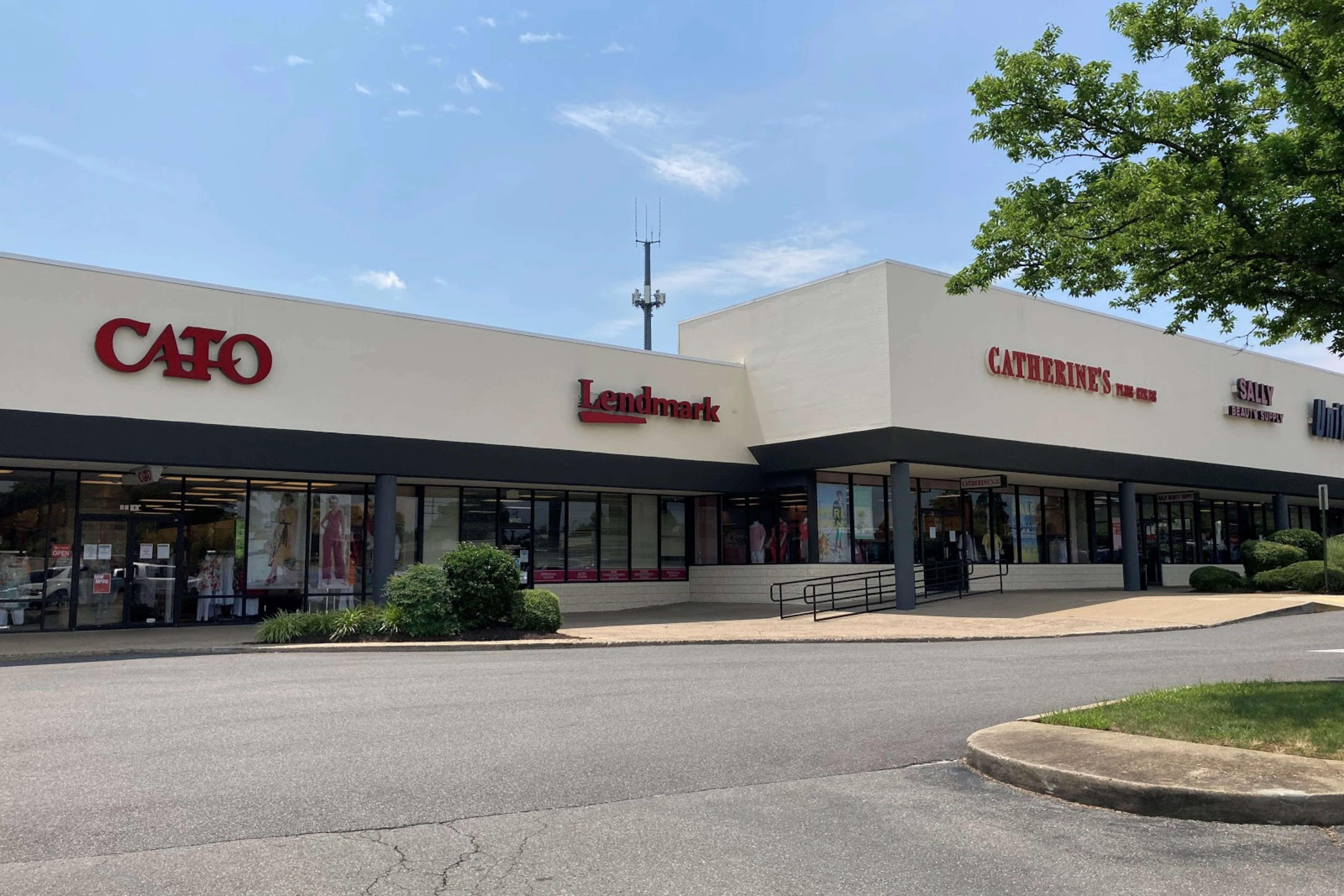 Exterior view of the branch location.