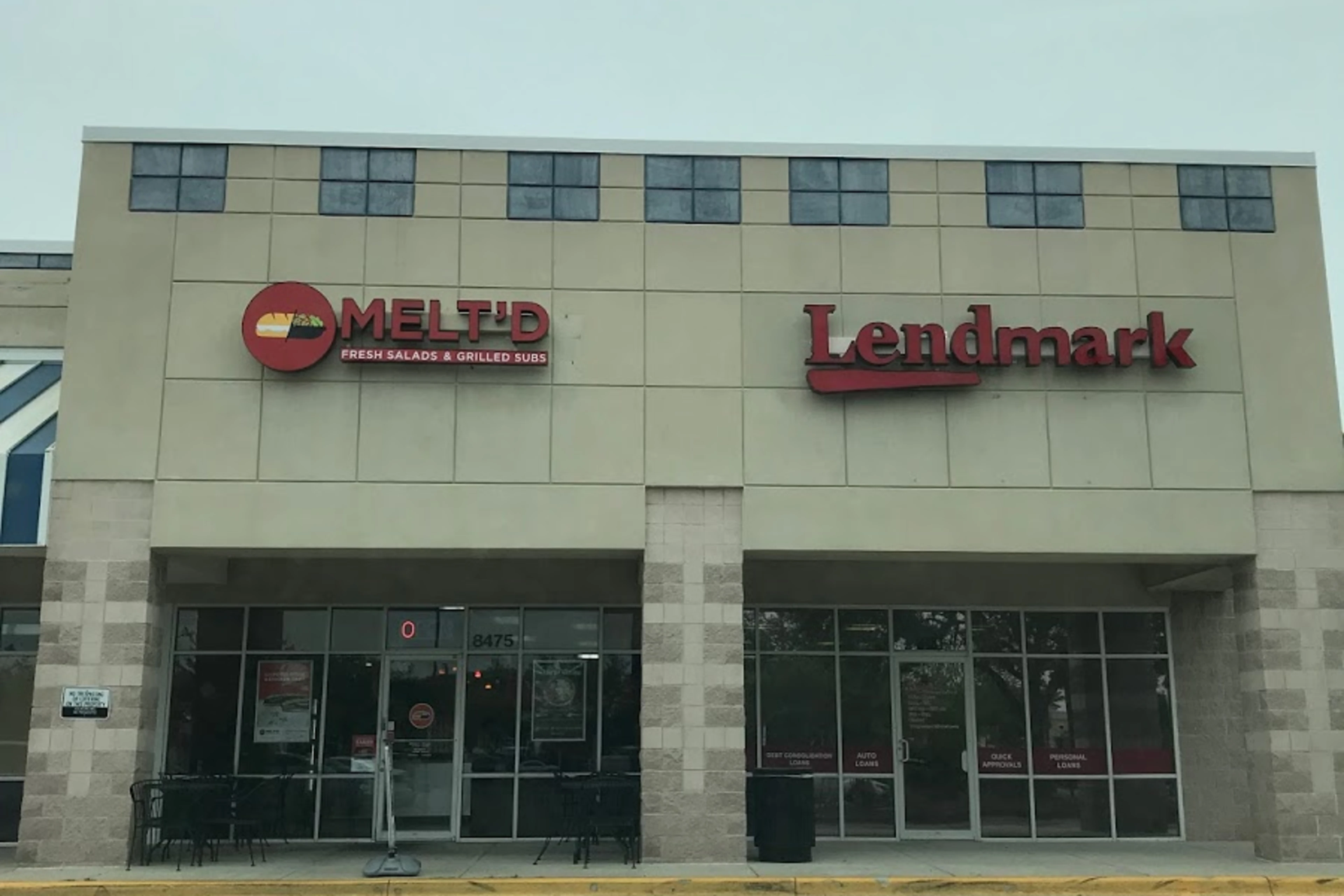 Exterior view of the branch location.