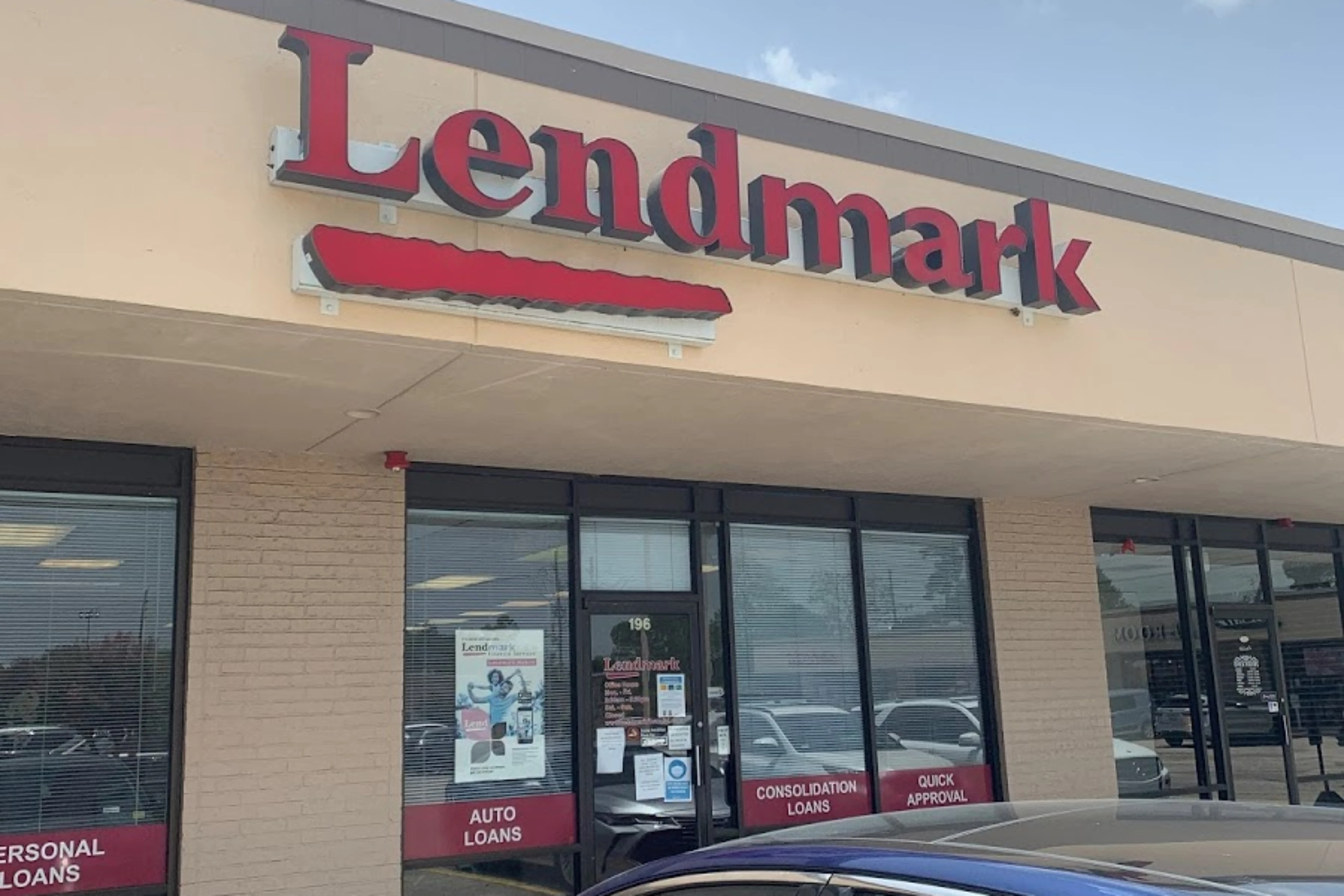 Exterior view of the branch location.