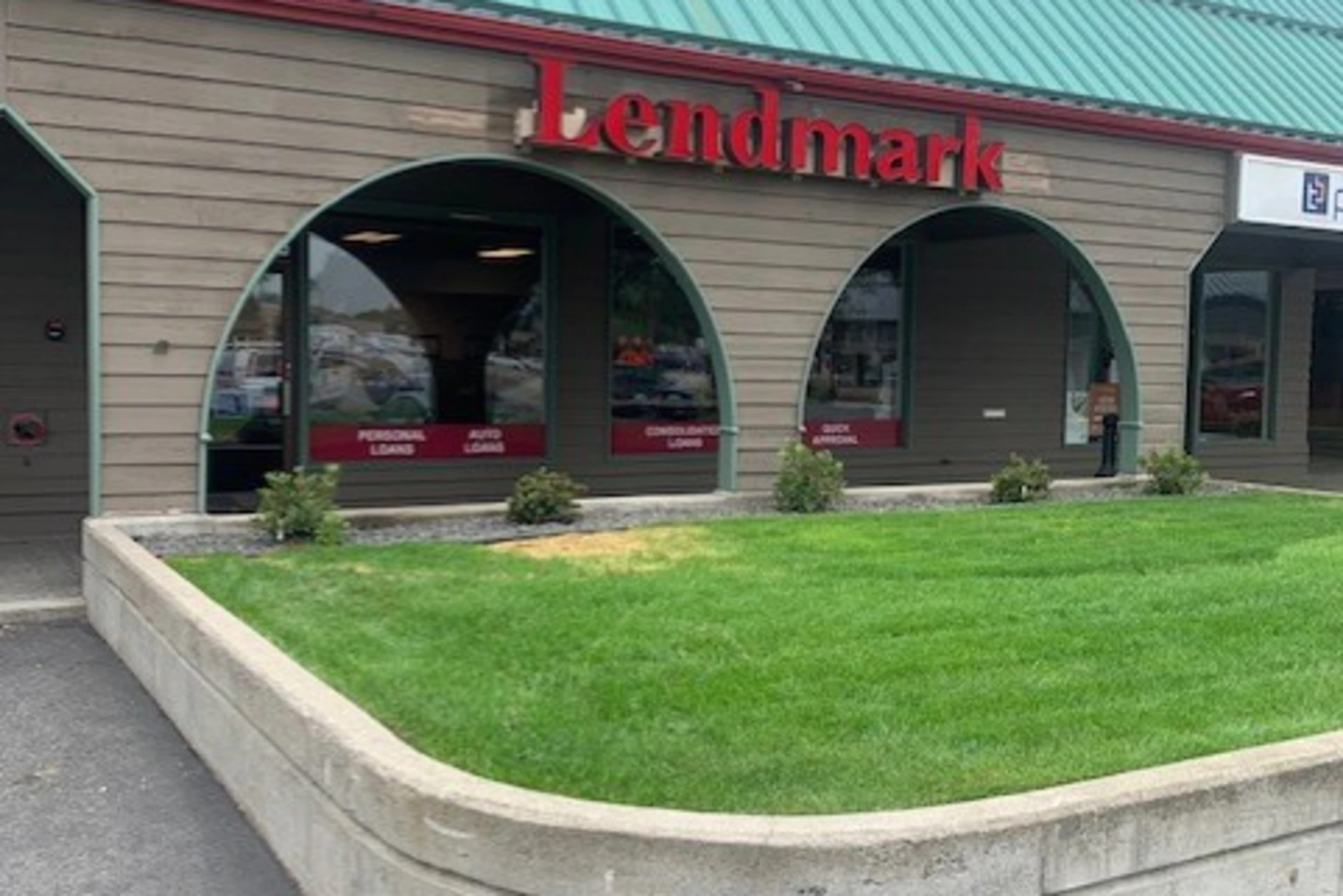 Exterior view of the branch location.
