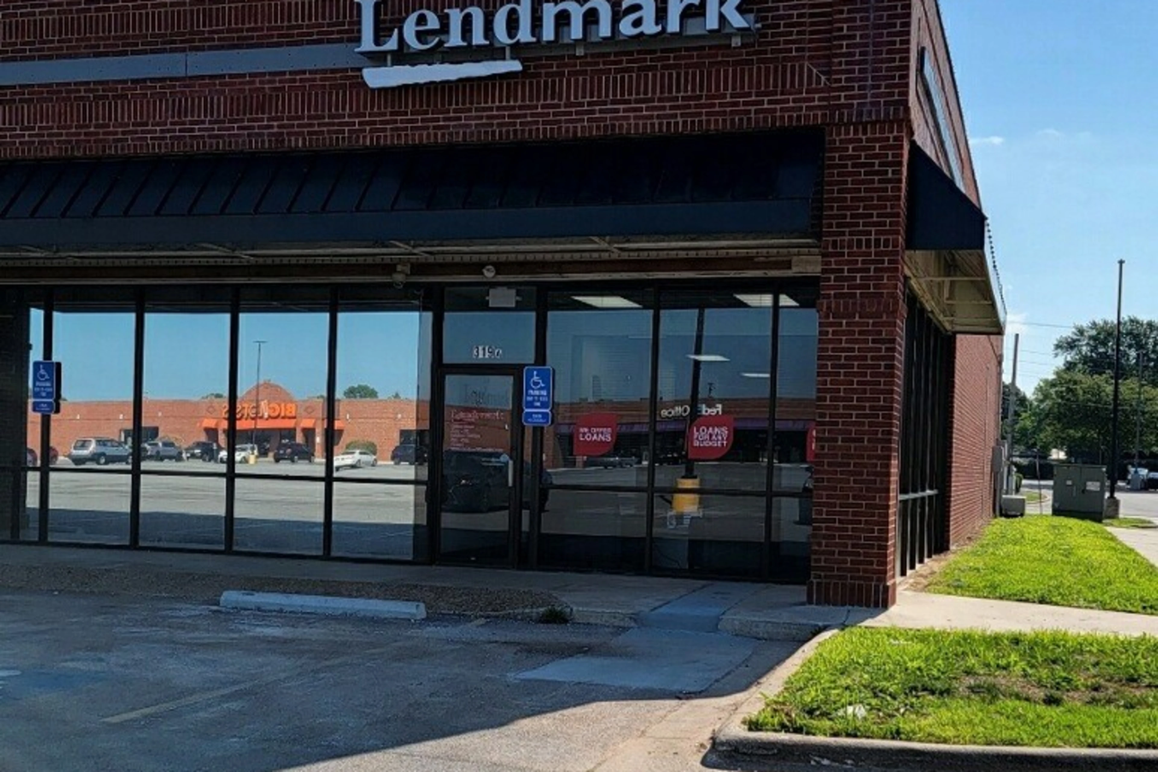 Exterior view of the branch location.