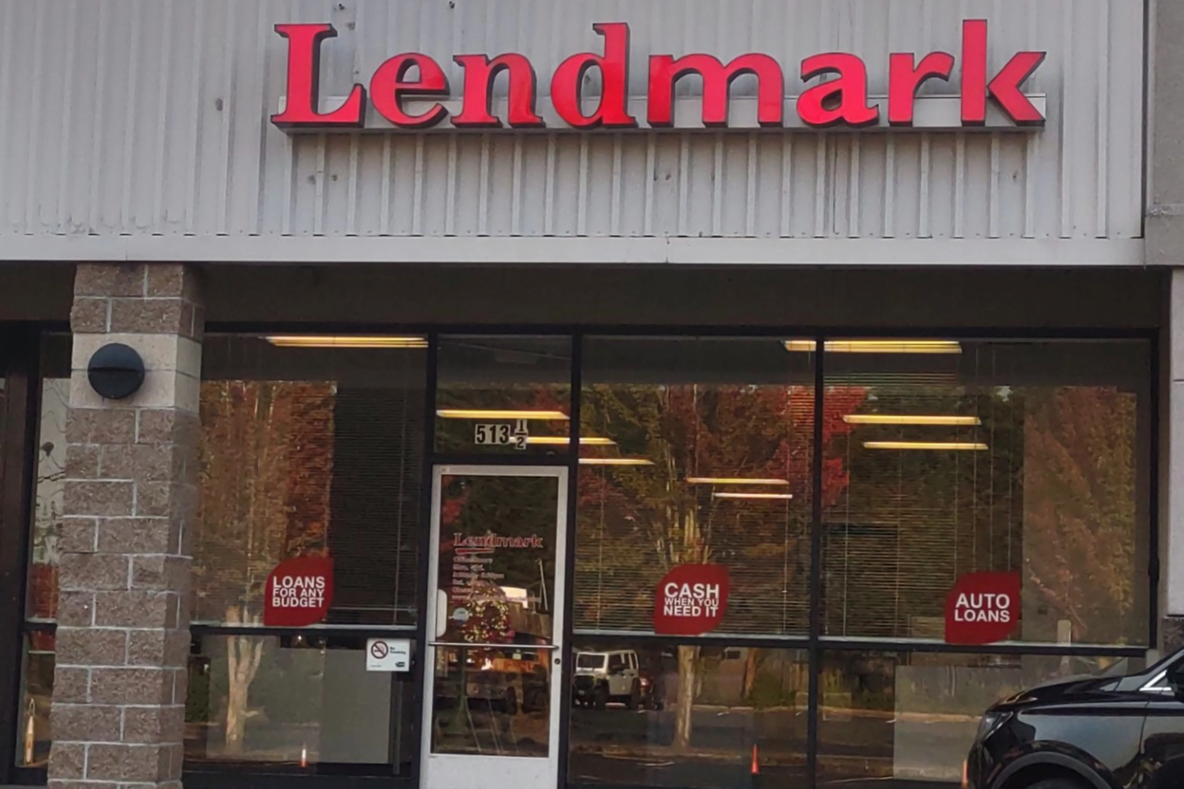 Exterior view of the branch location.