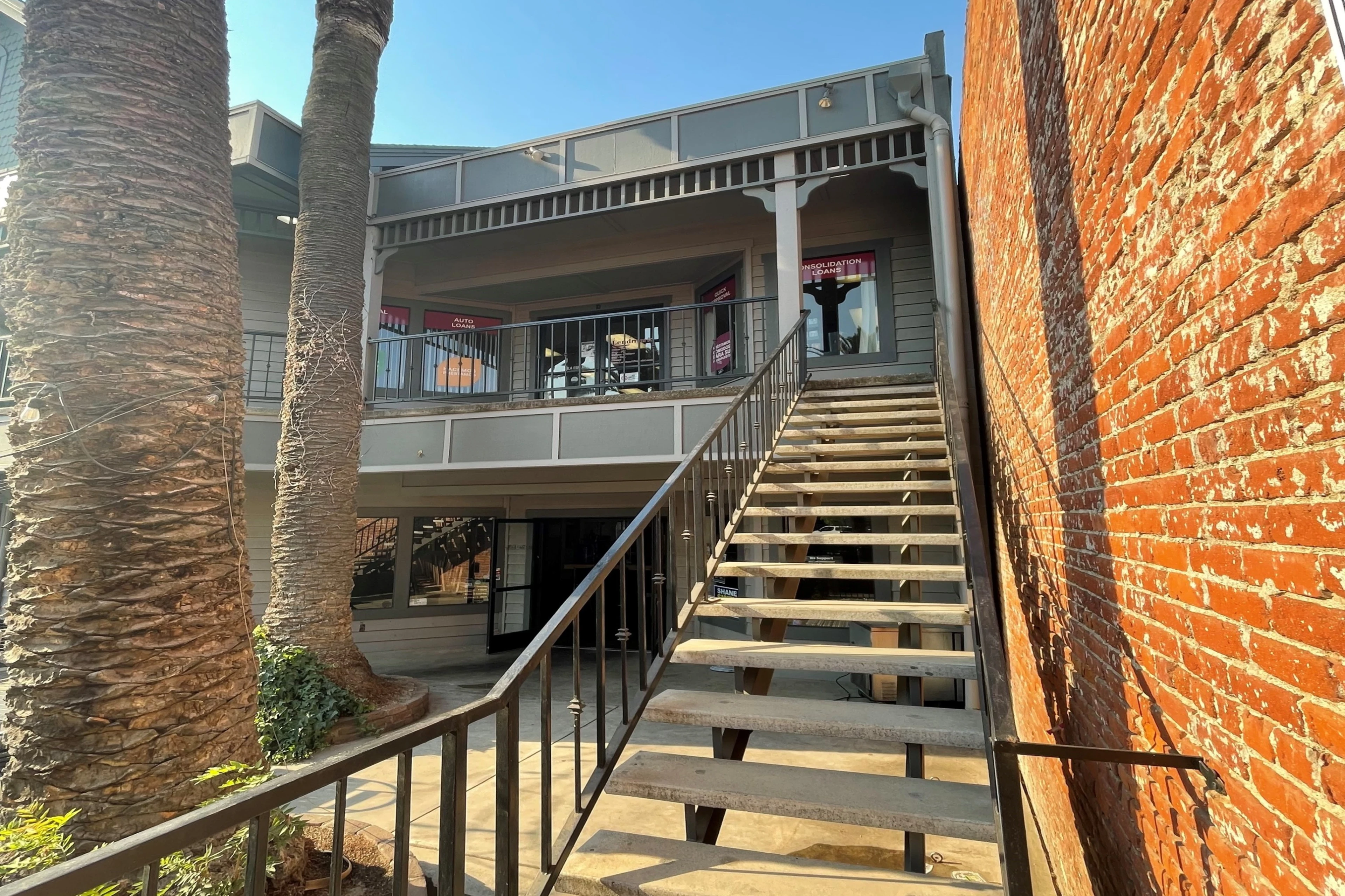Exterior view of the branch location.
