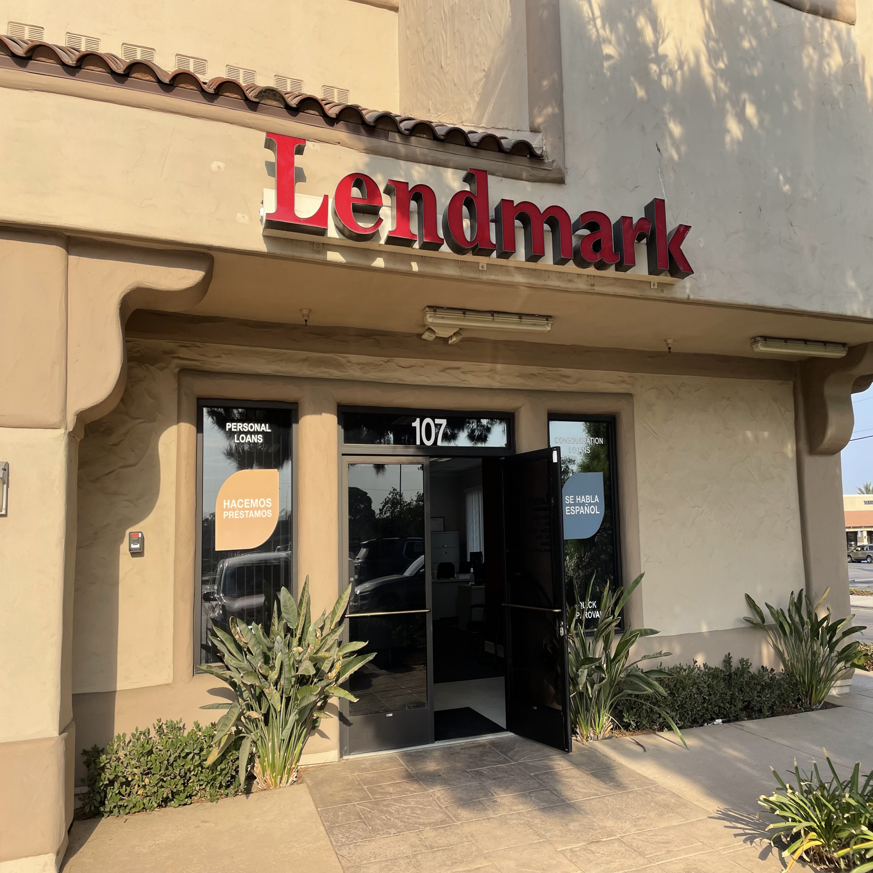 Exterior view of the branch location.