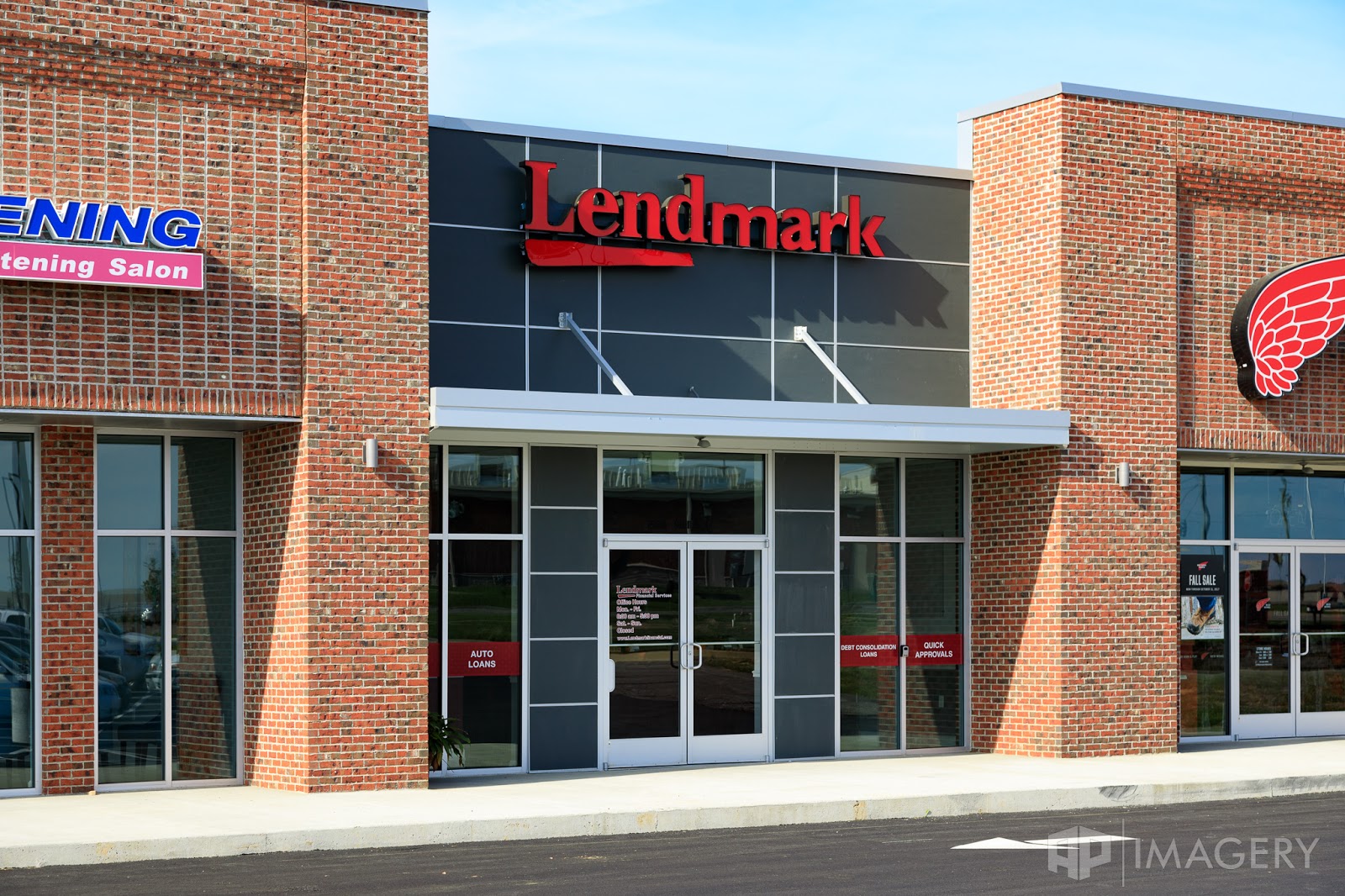 Exterior view of the branch location.