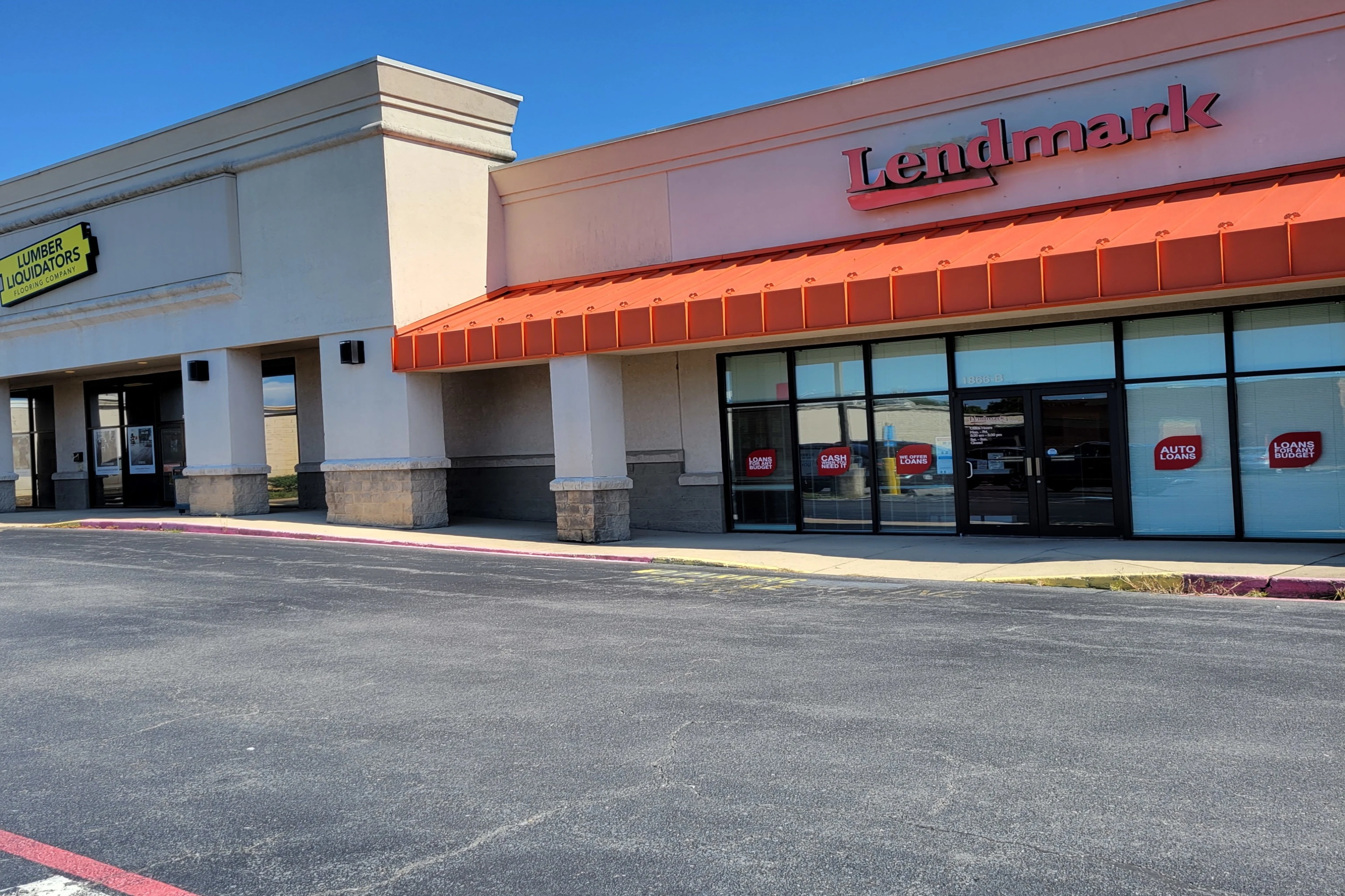 Exterior view of the branch location.