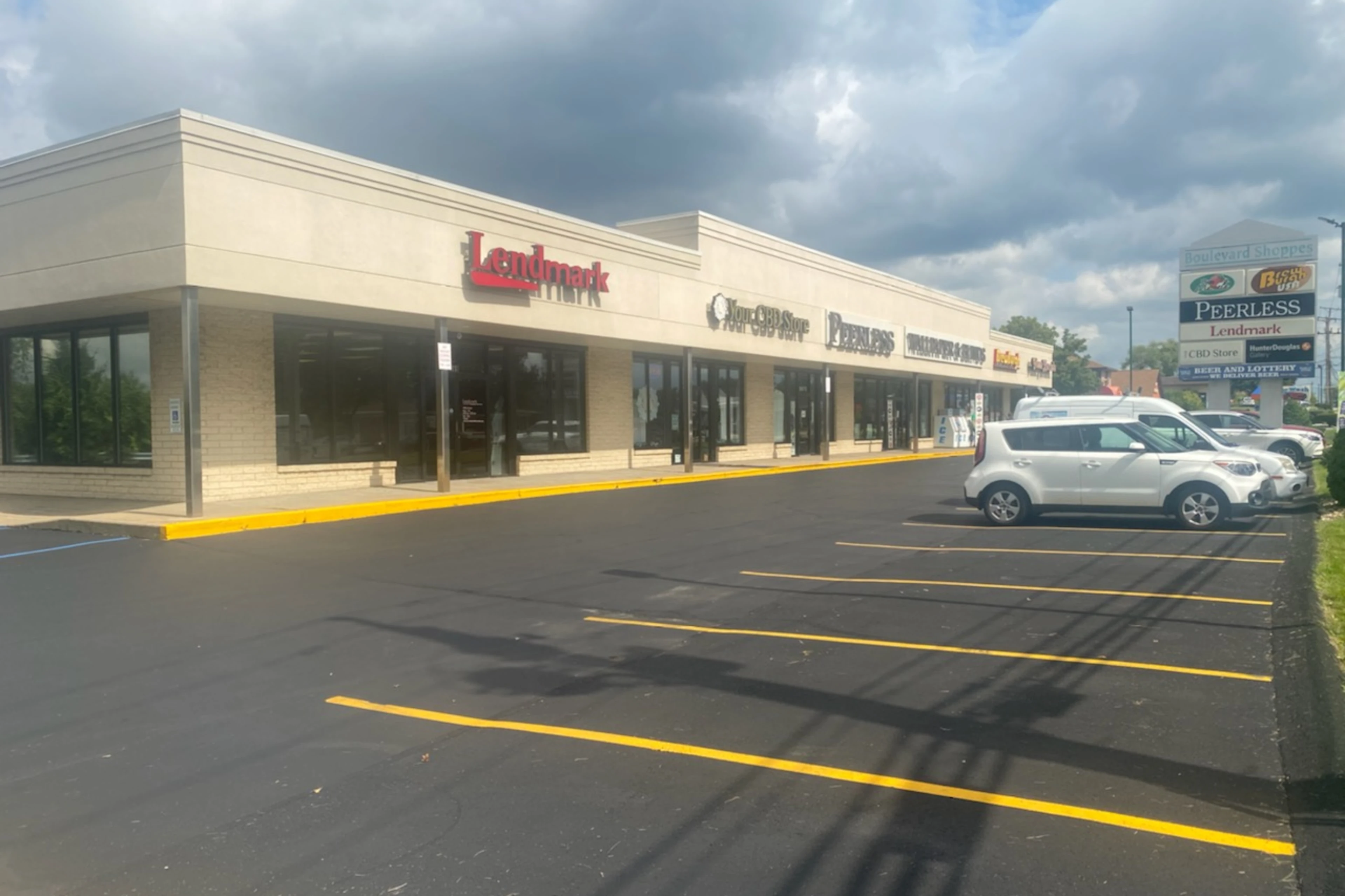 Exterior view of the branch location.