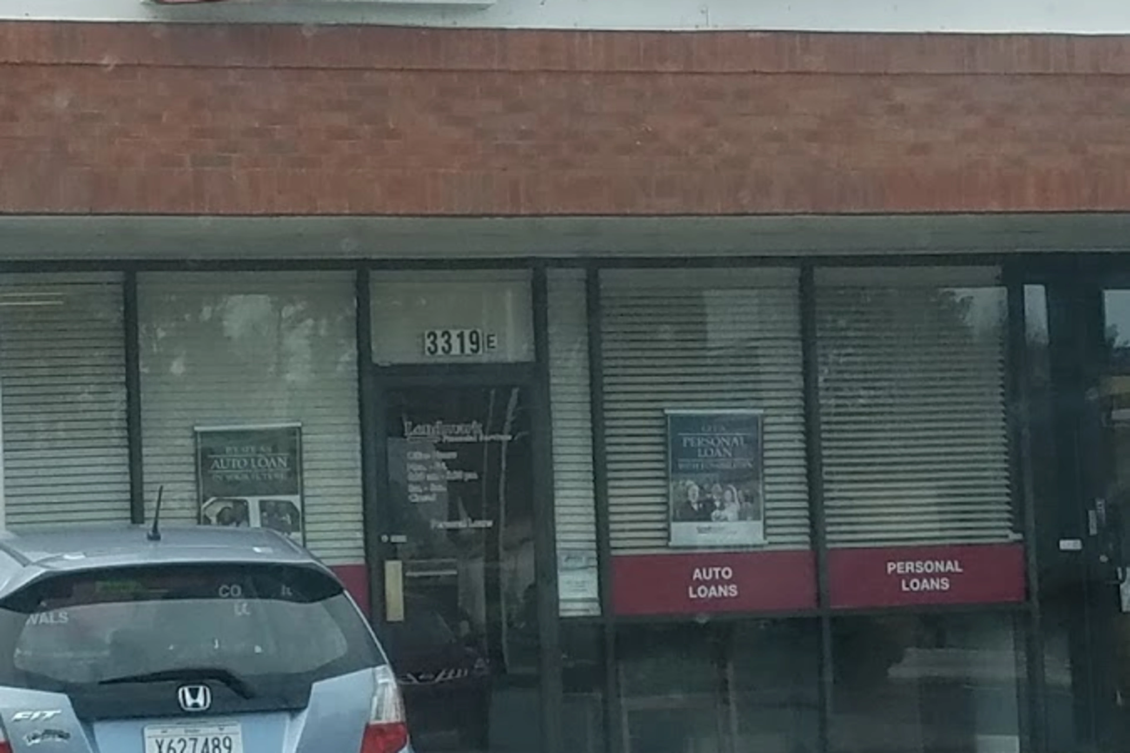 Exterior view of the branch location.