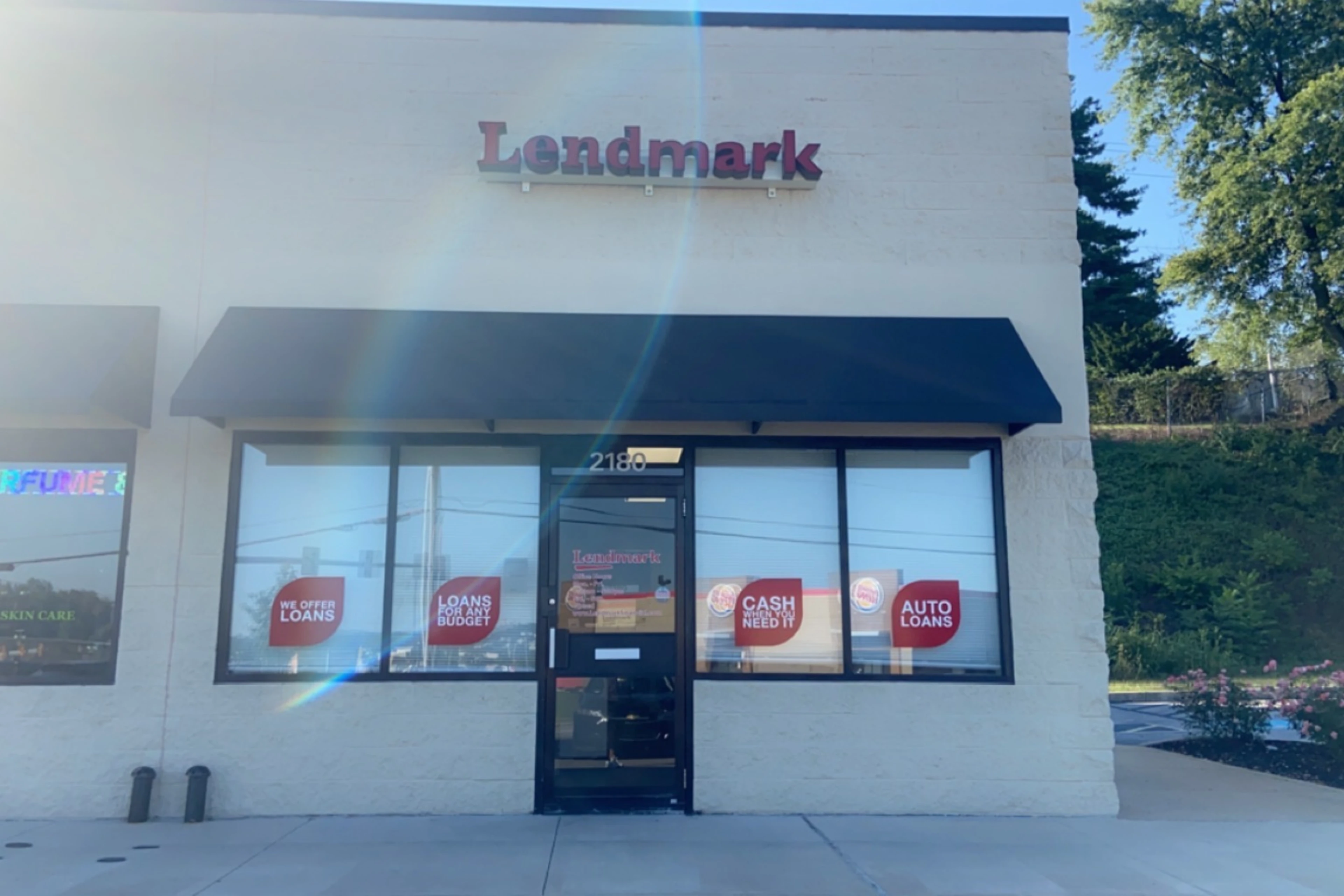 Exterior view of the branch location.