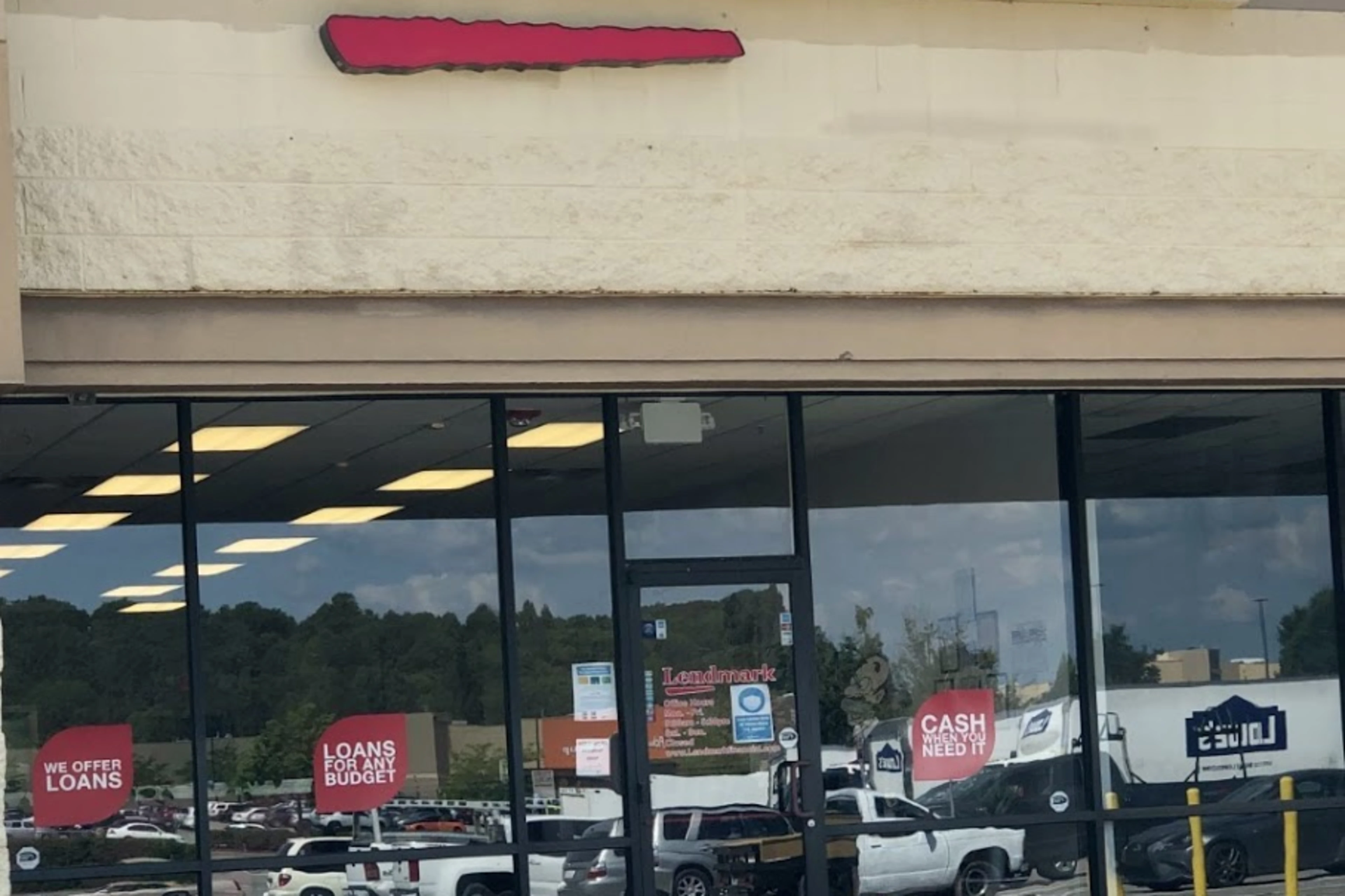 Exterior view of the branch location.