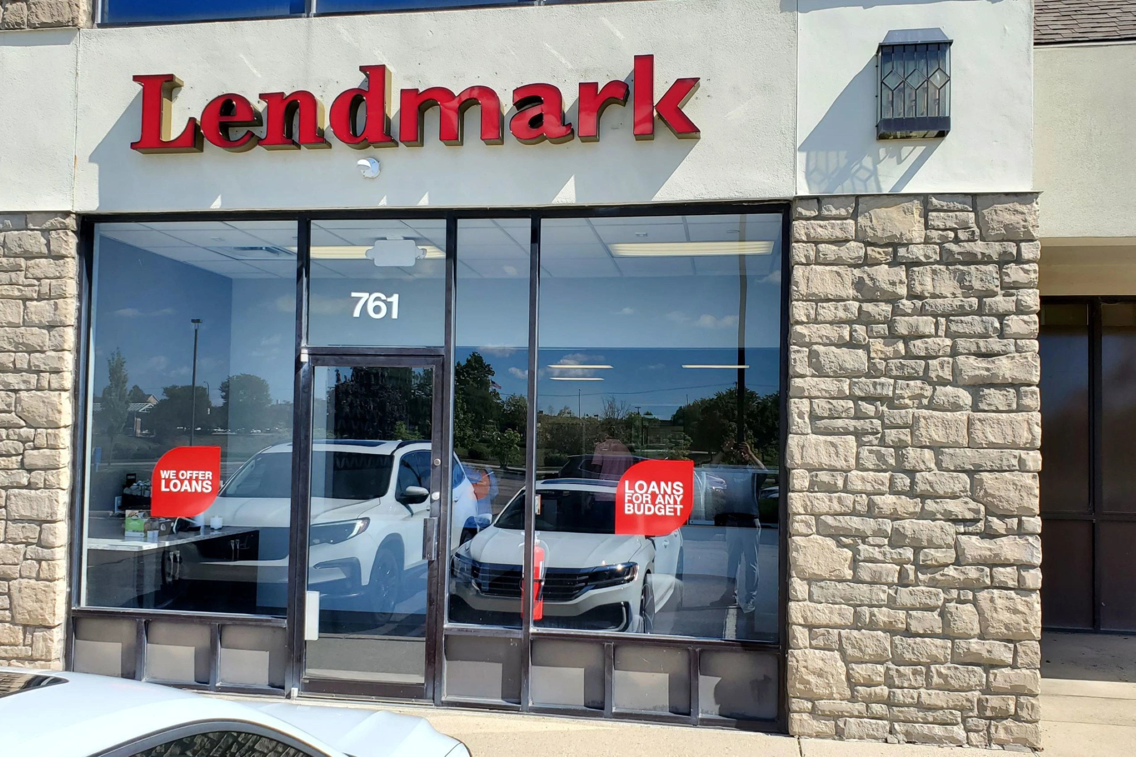 Exterior view of the branch location.