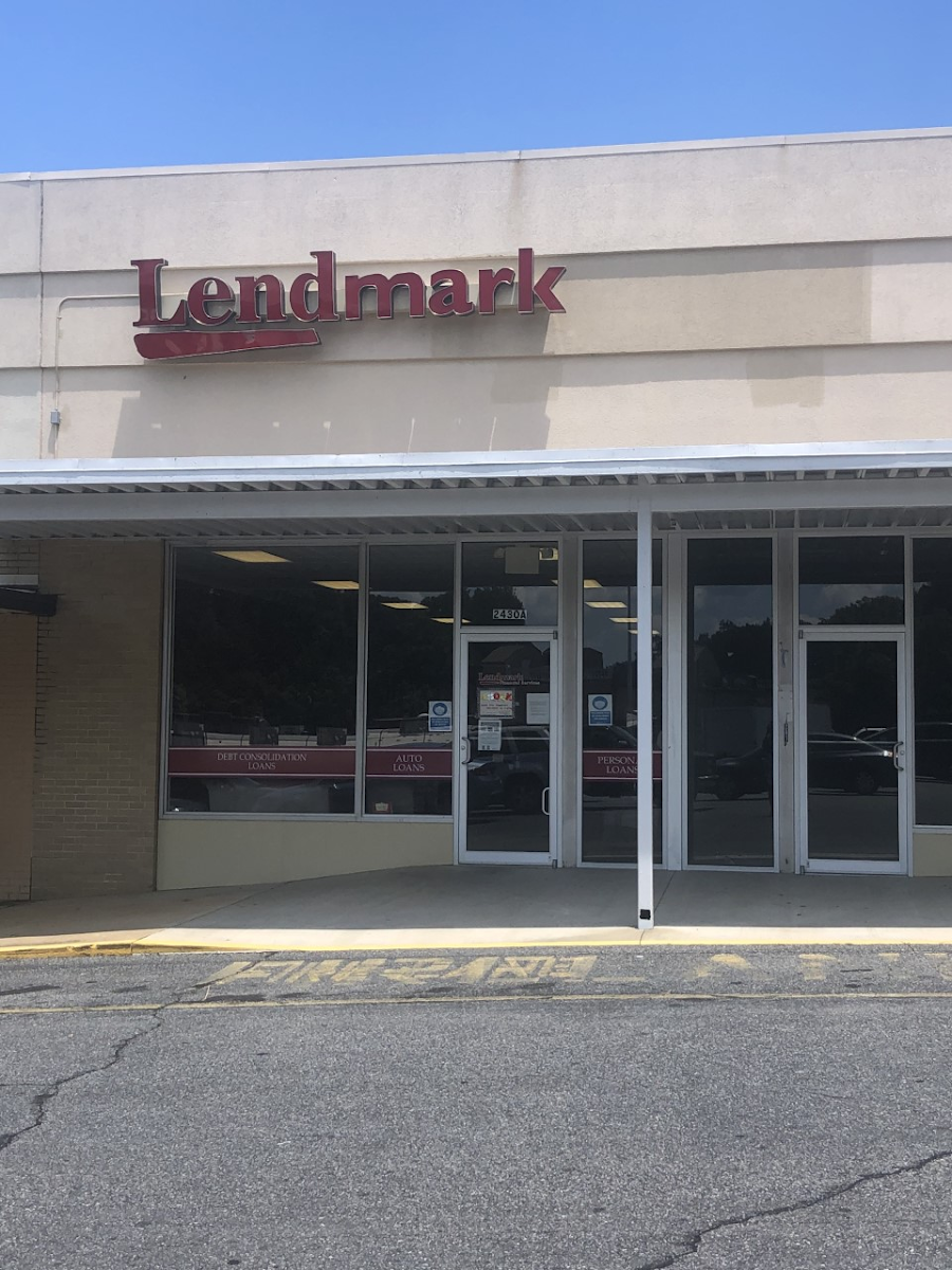 Exterior view of the branch location.