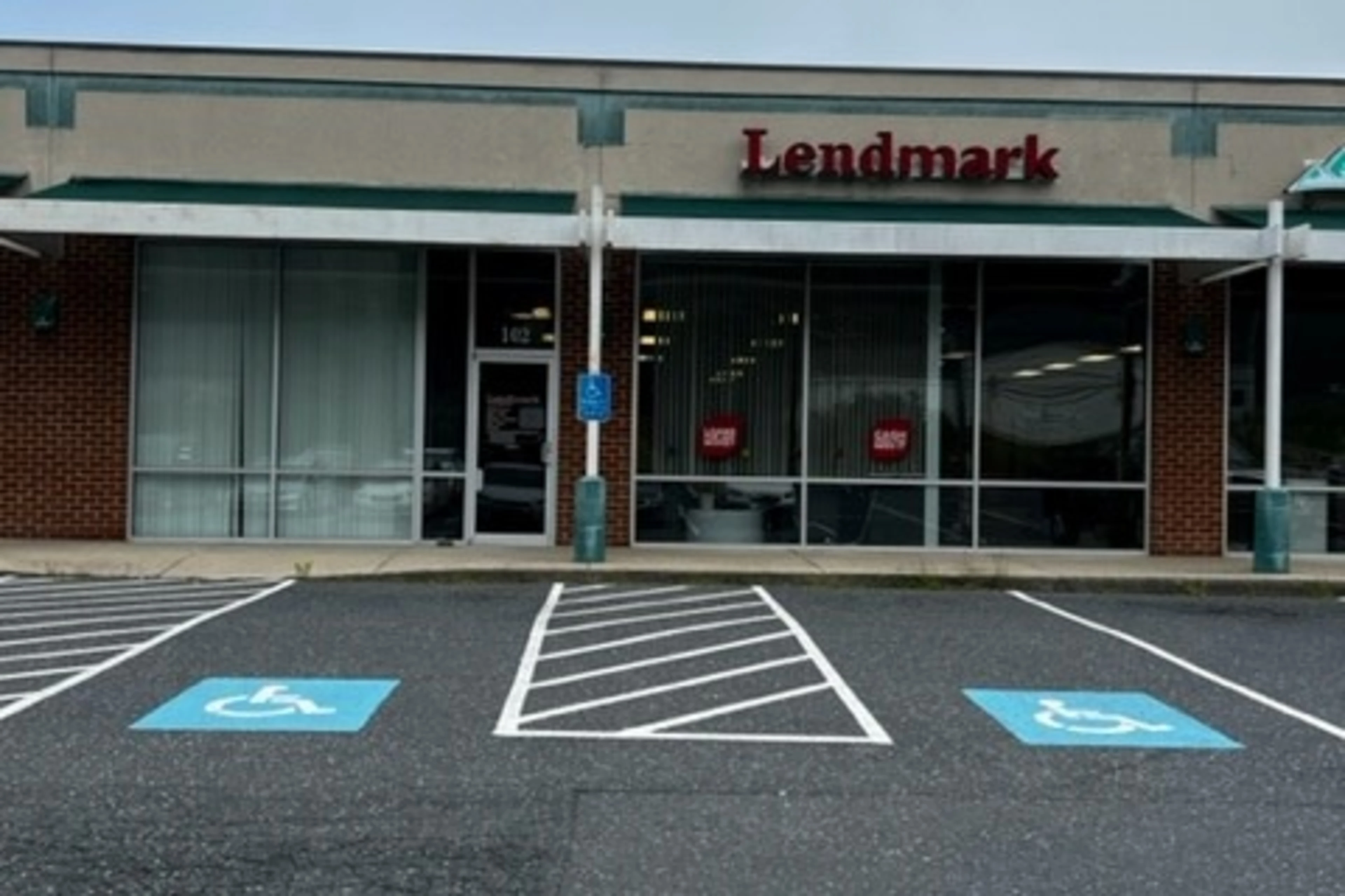 Exterior view of the branch location.
