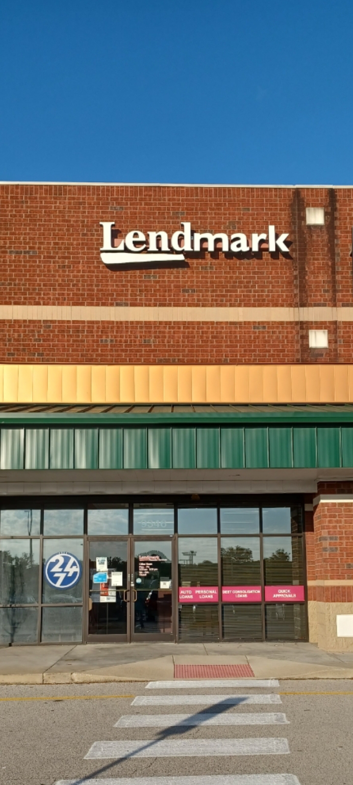 Exterior view of the branch location.