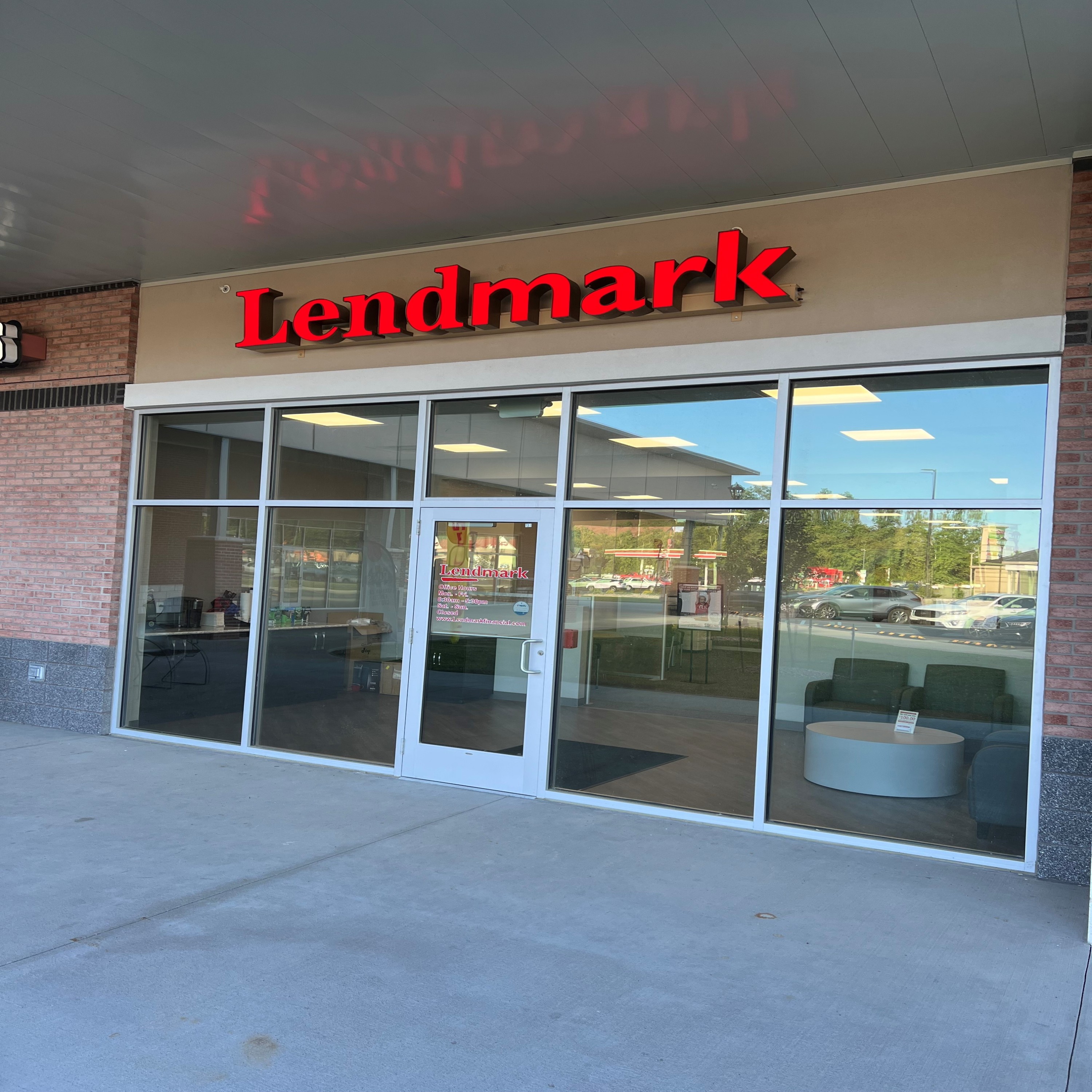 Exterior view of the branch location.
