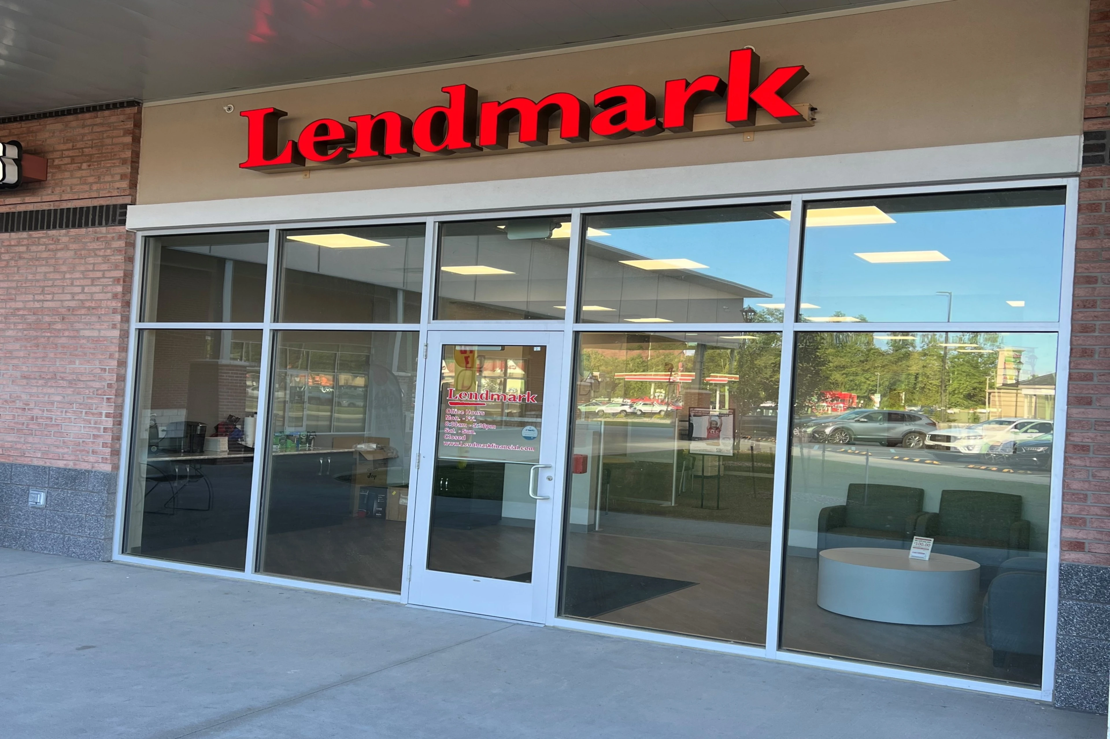 Exterior view of the branch location.