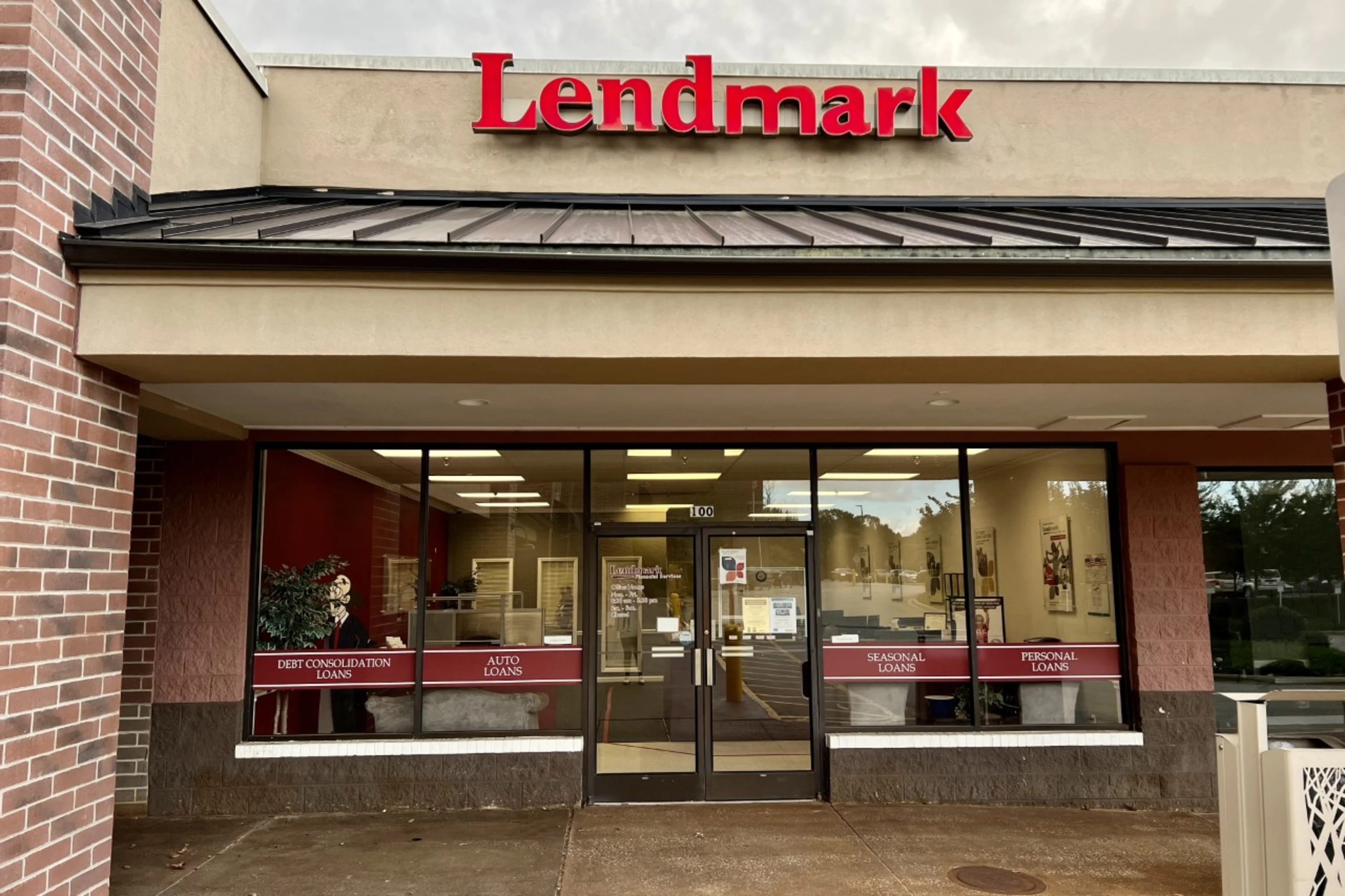 Exterior view of the branch location.