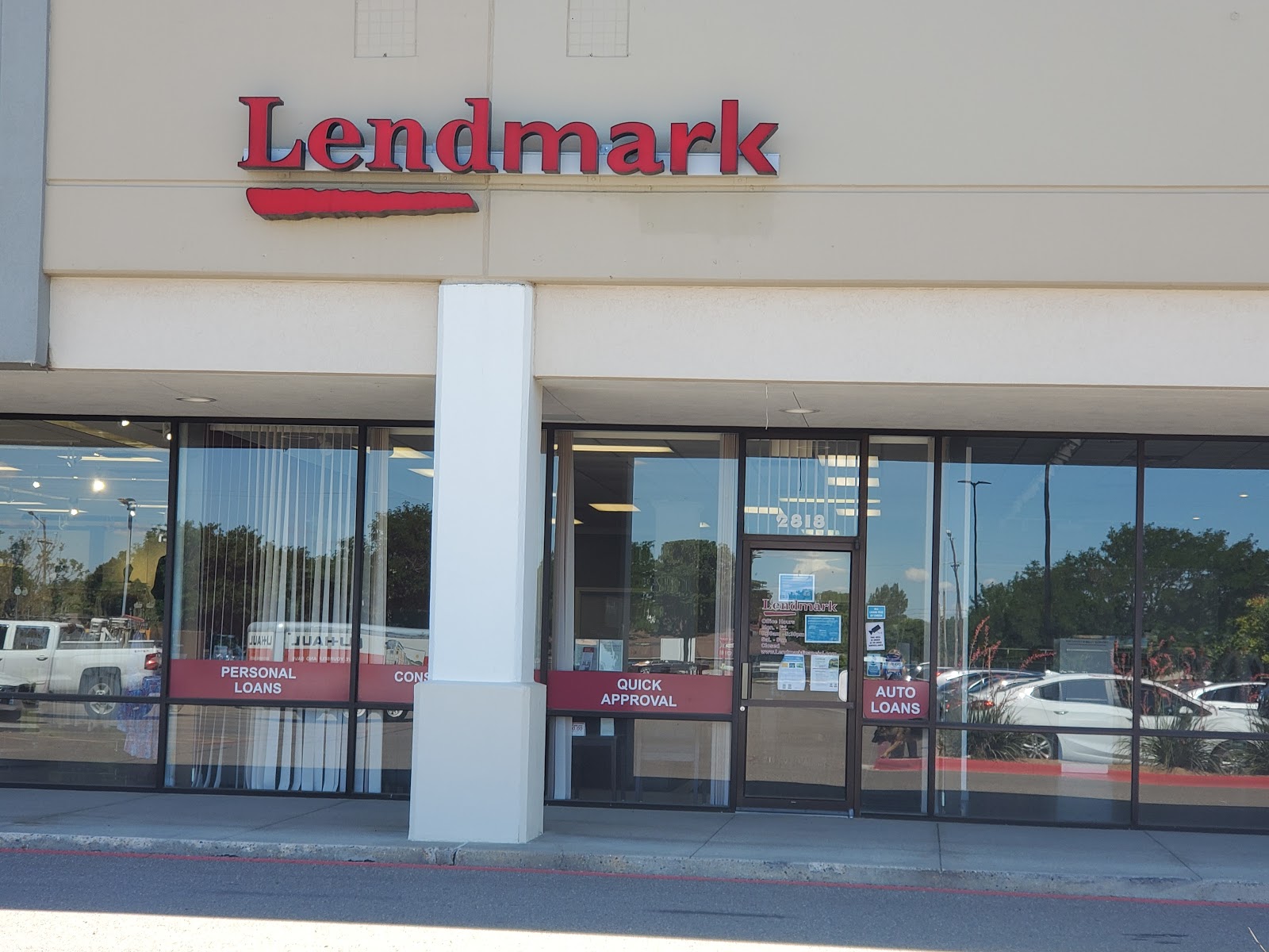 Exterior view of the branch location.