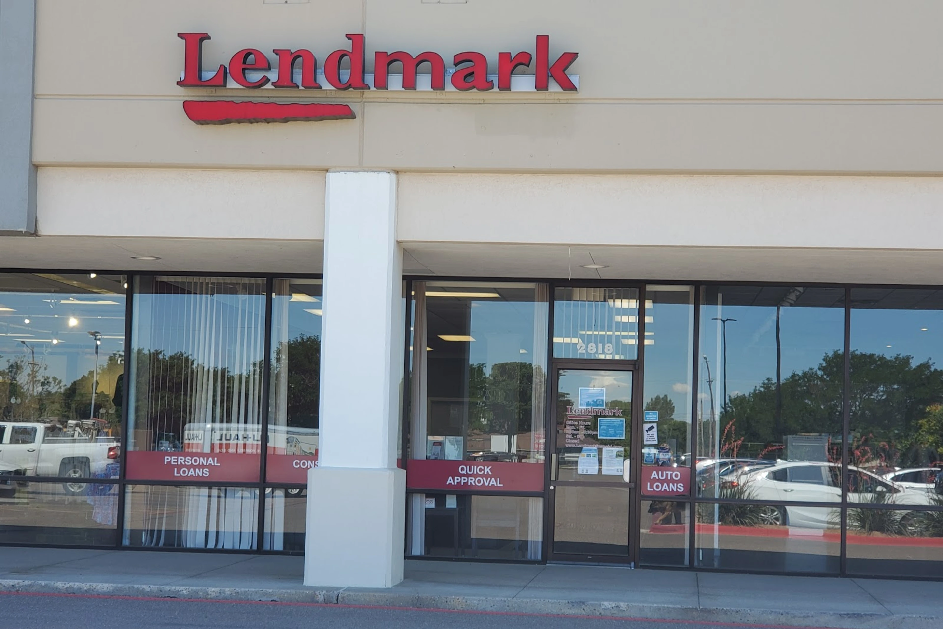 Exterior view of the branch location.