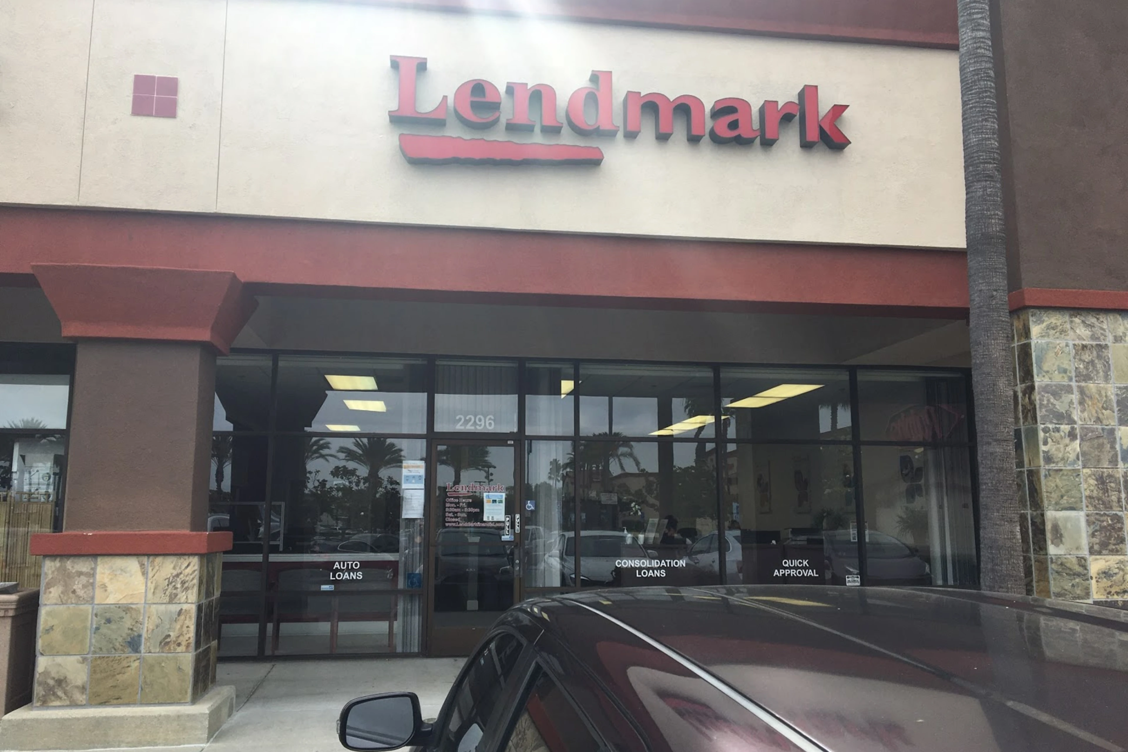 Exterior view of the branch location.