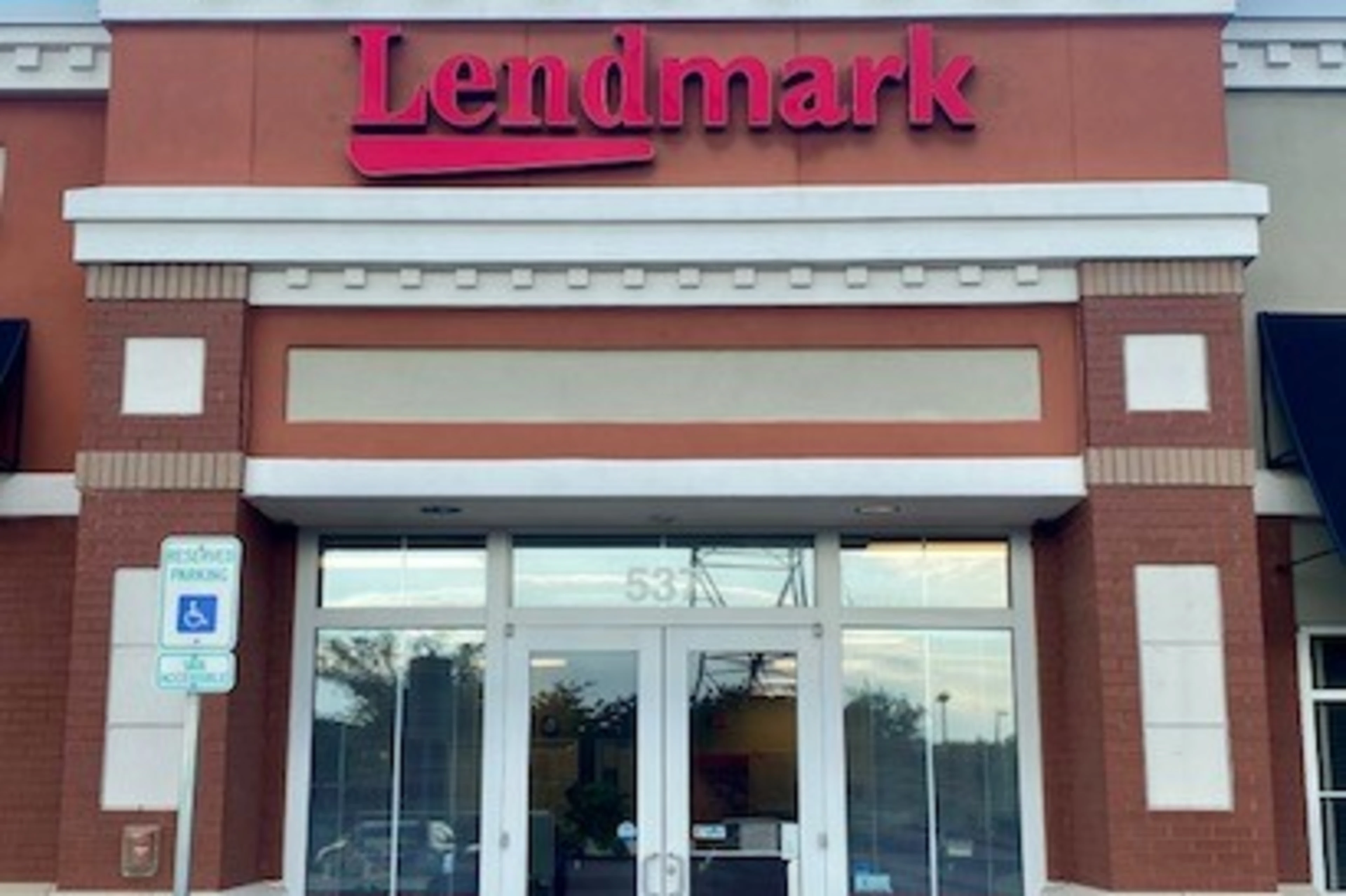 Exterior view of the branch location.