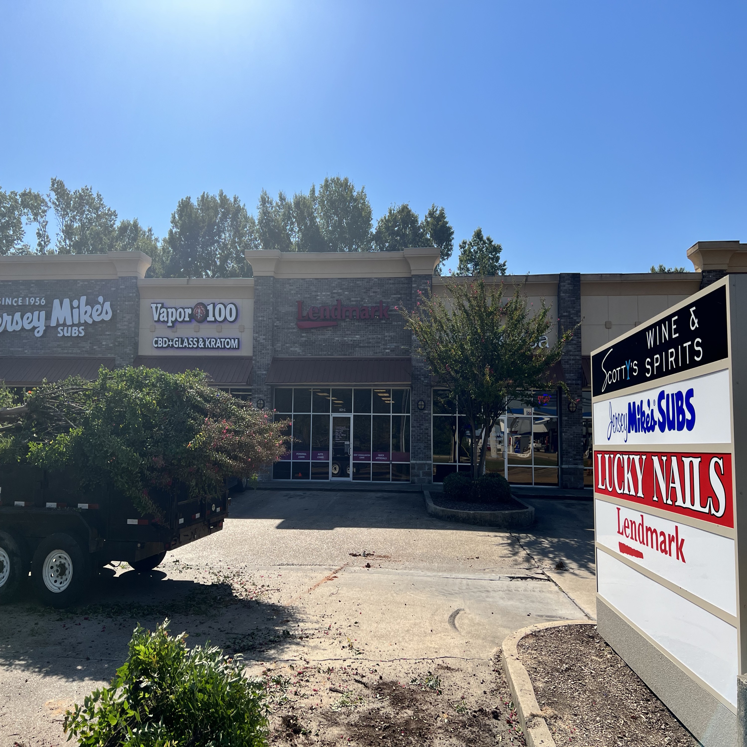 Exterior view of the branch location.