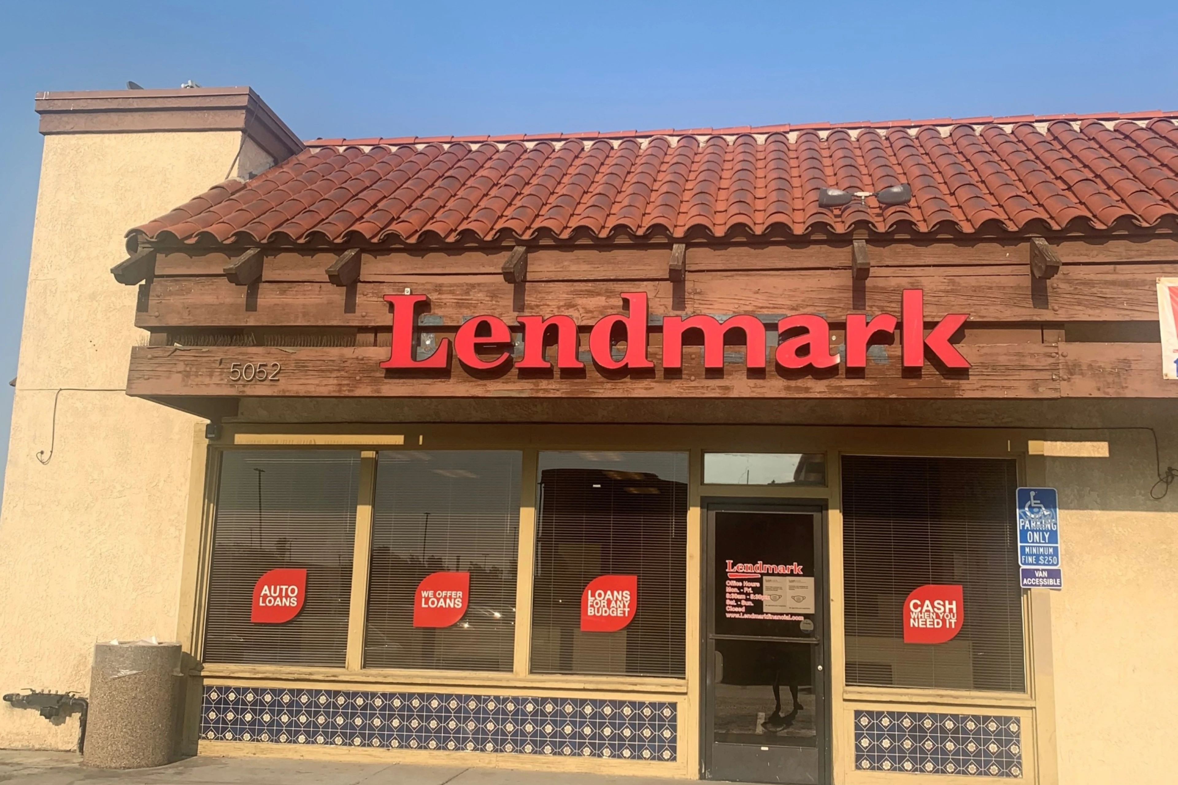Exterior view of the branch location.