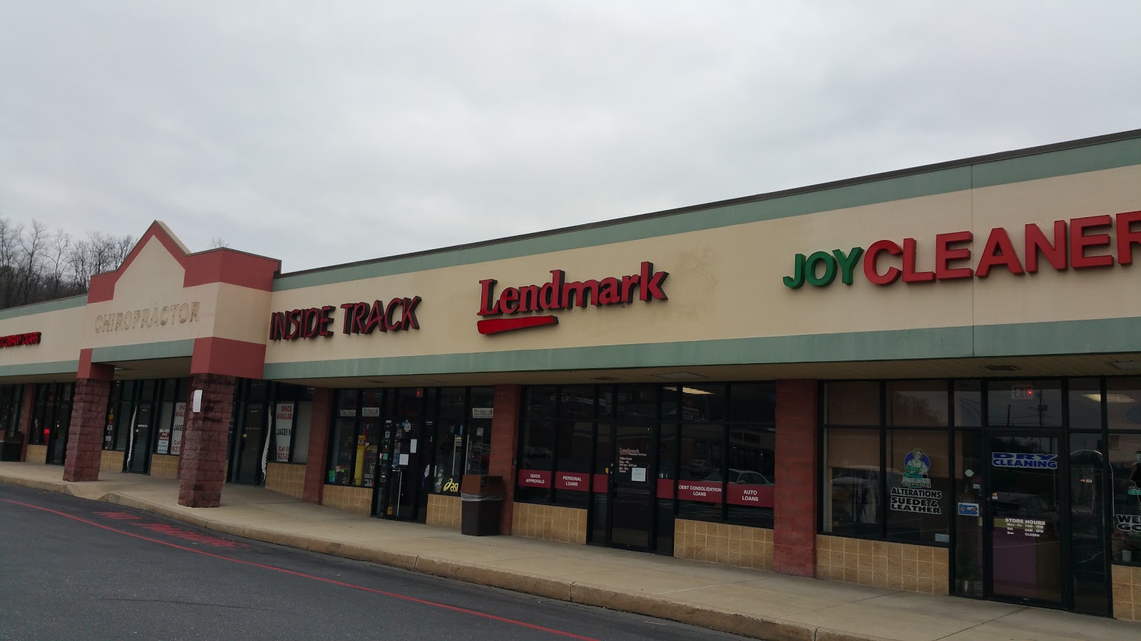 Exterior view of the branch location.