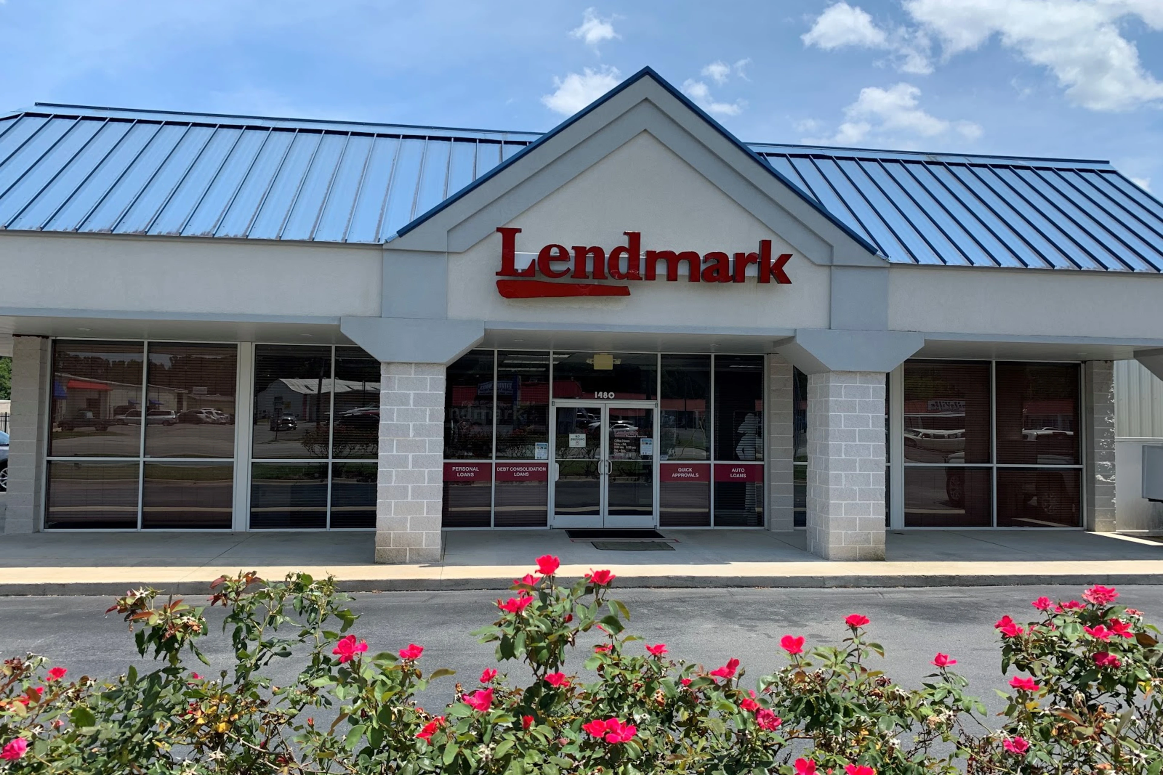 Exterior view of the branch location.