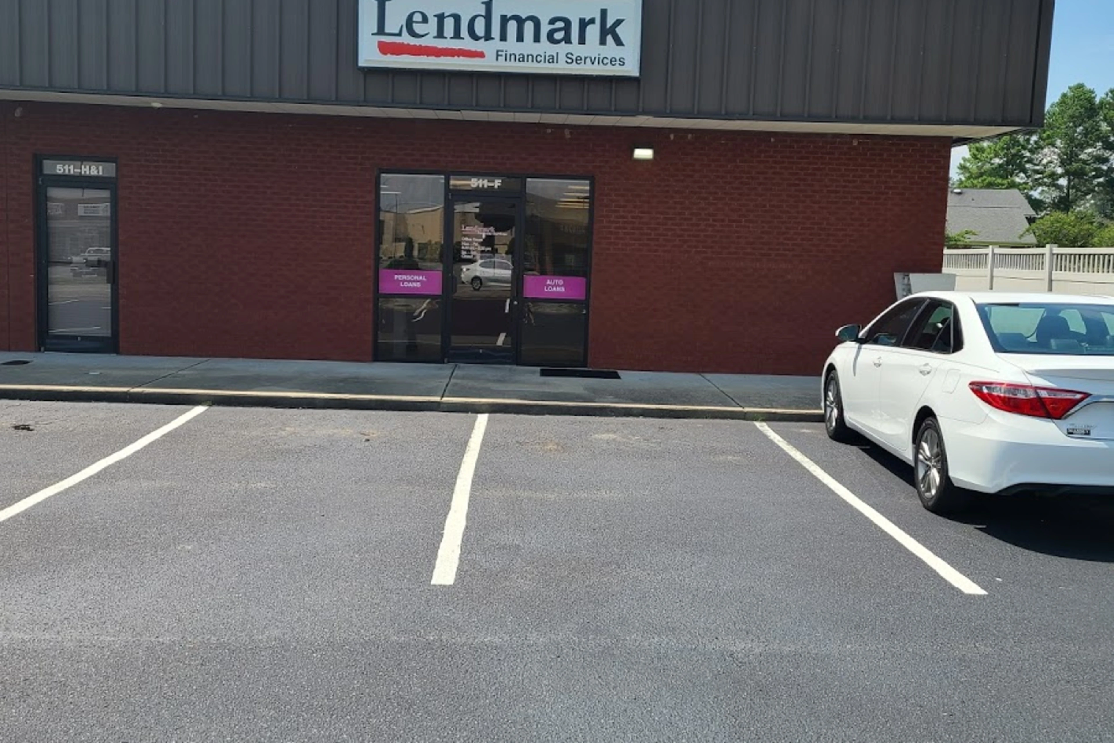 Exterior view of the branch location.