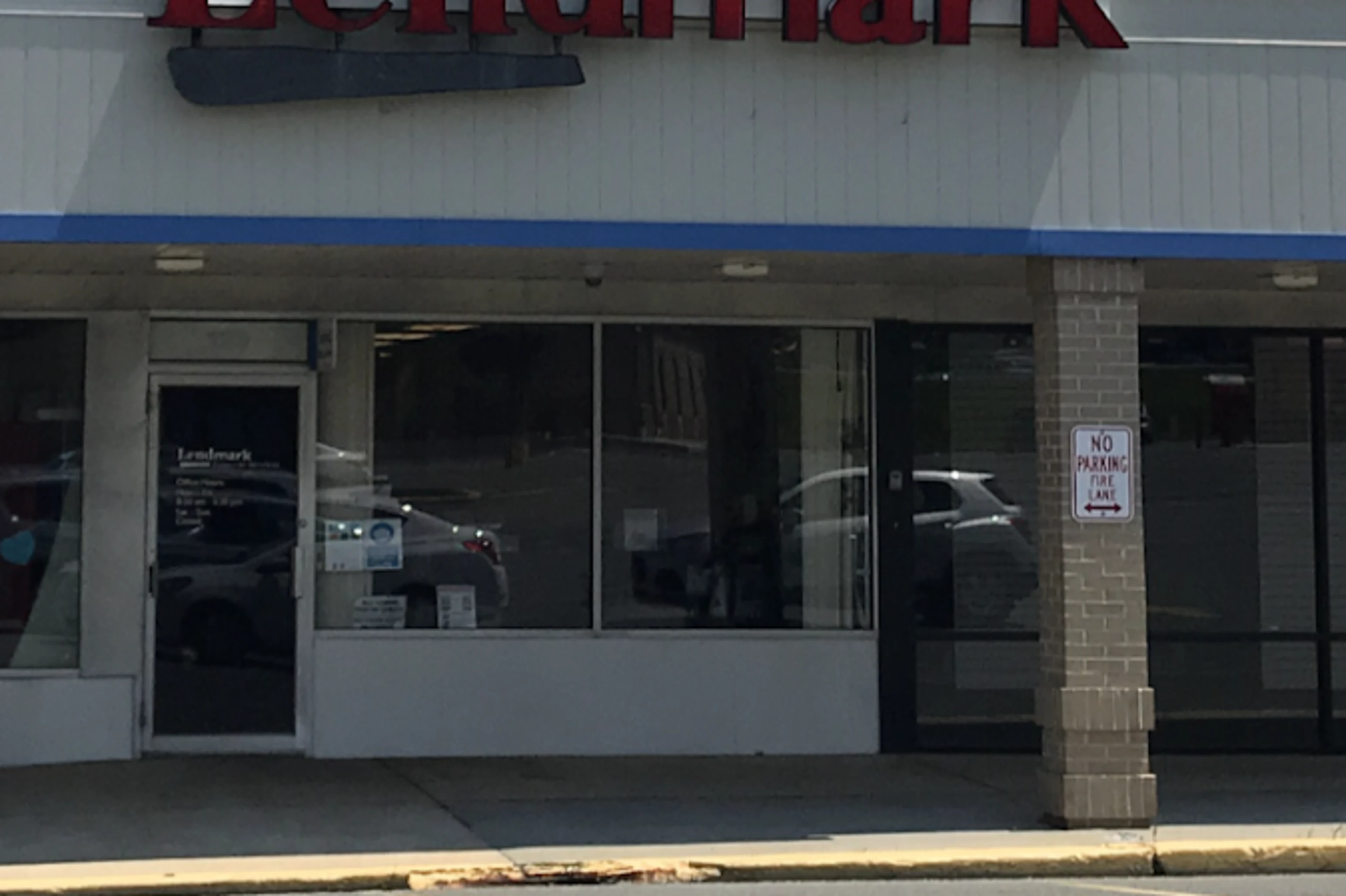 Exterior view of the branch location.