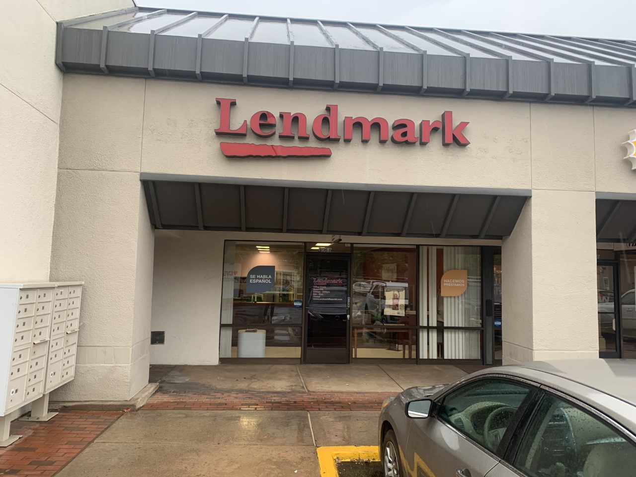 Exterior view of the branch location.