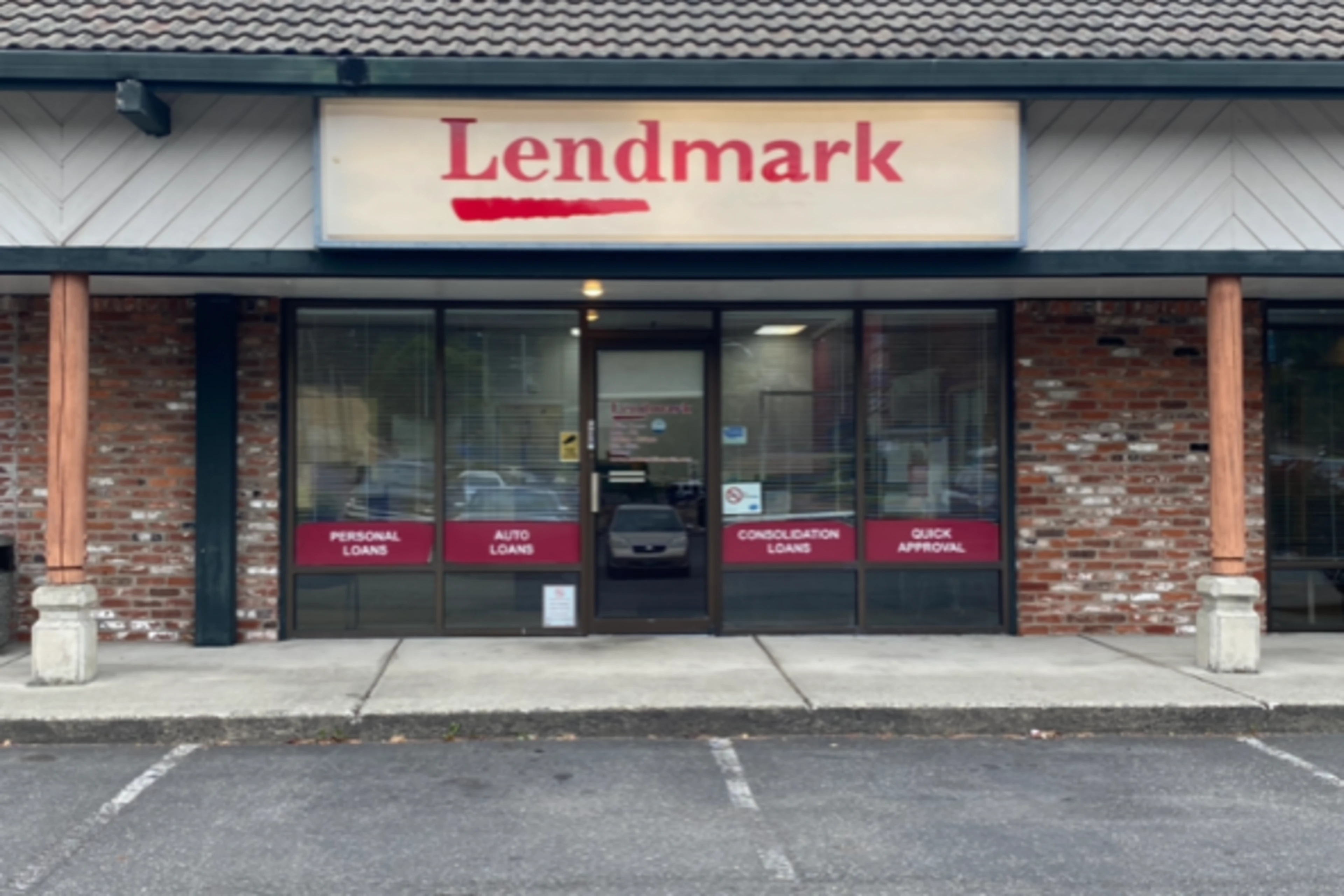 Exterior view of the branch location.