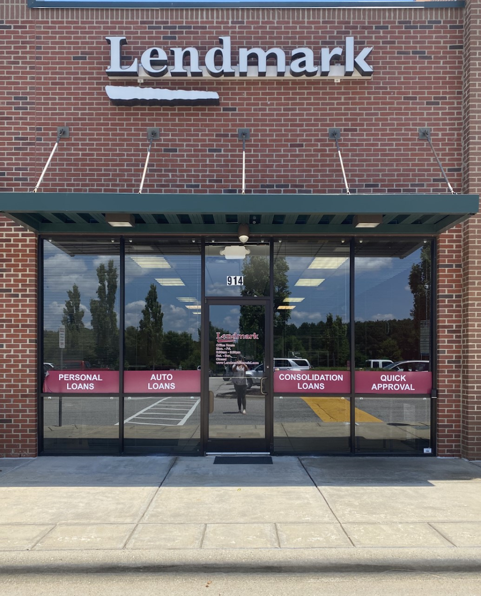 Exterior view of the branch location.