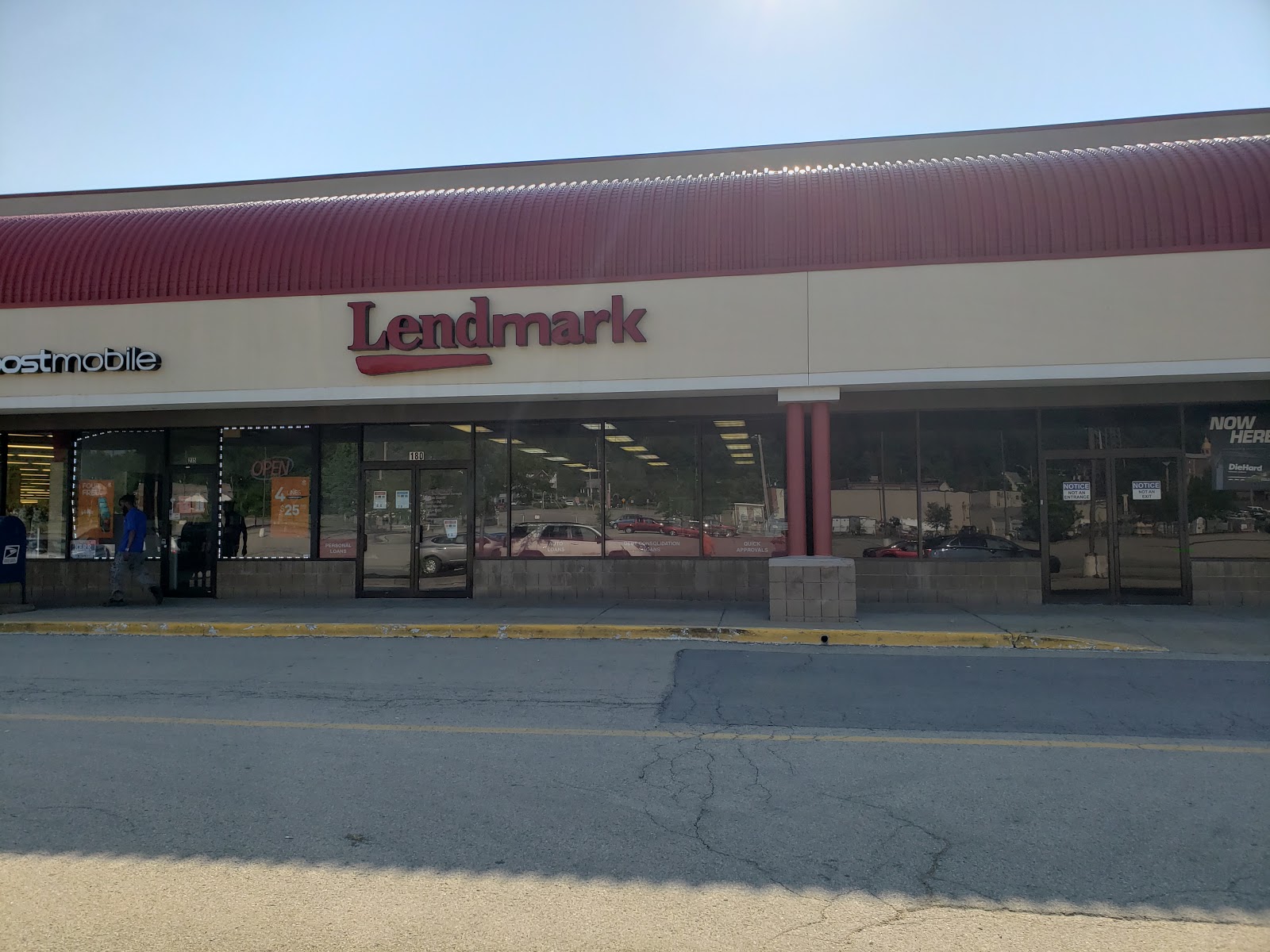 Exterior view of the branch location.